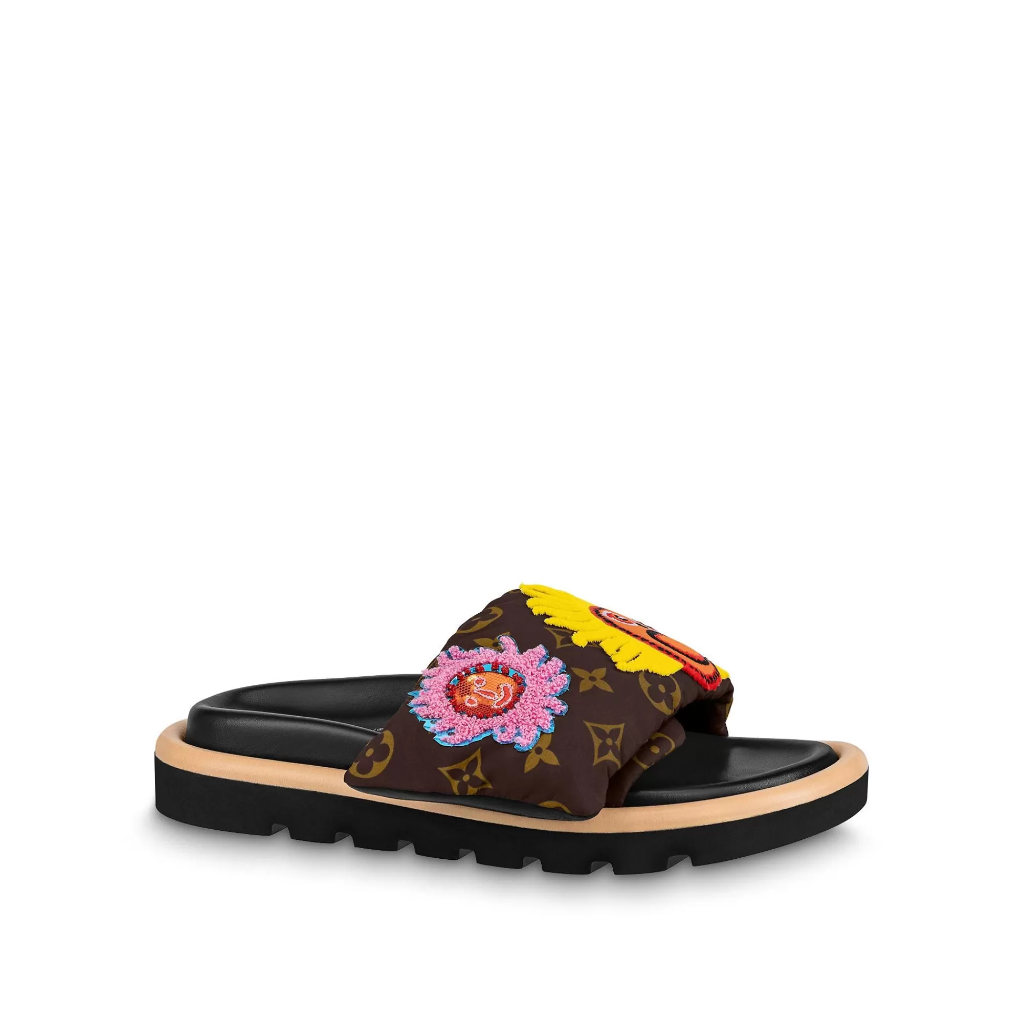 New Louis Vuitton Lv X Yk Pool Pillow Flat Comfort Mule