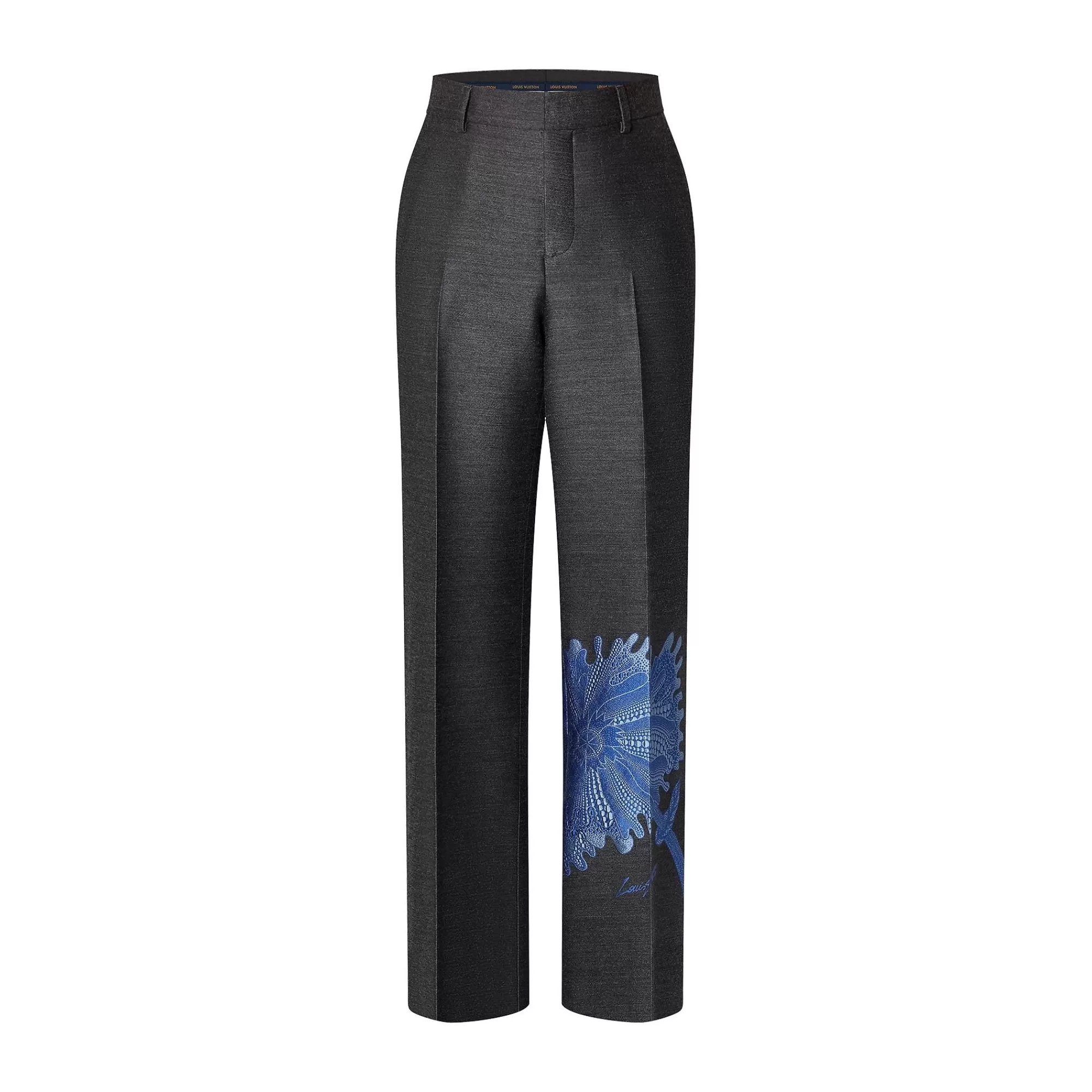 Discount Louis Vuitton Lv X Yk Psychedelic Flower Tailored Pants