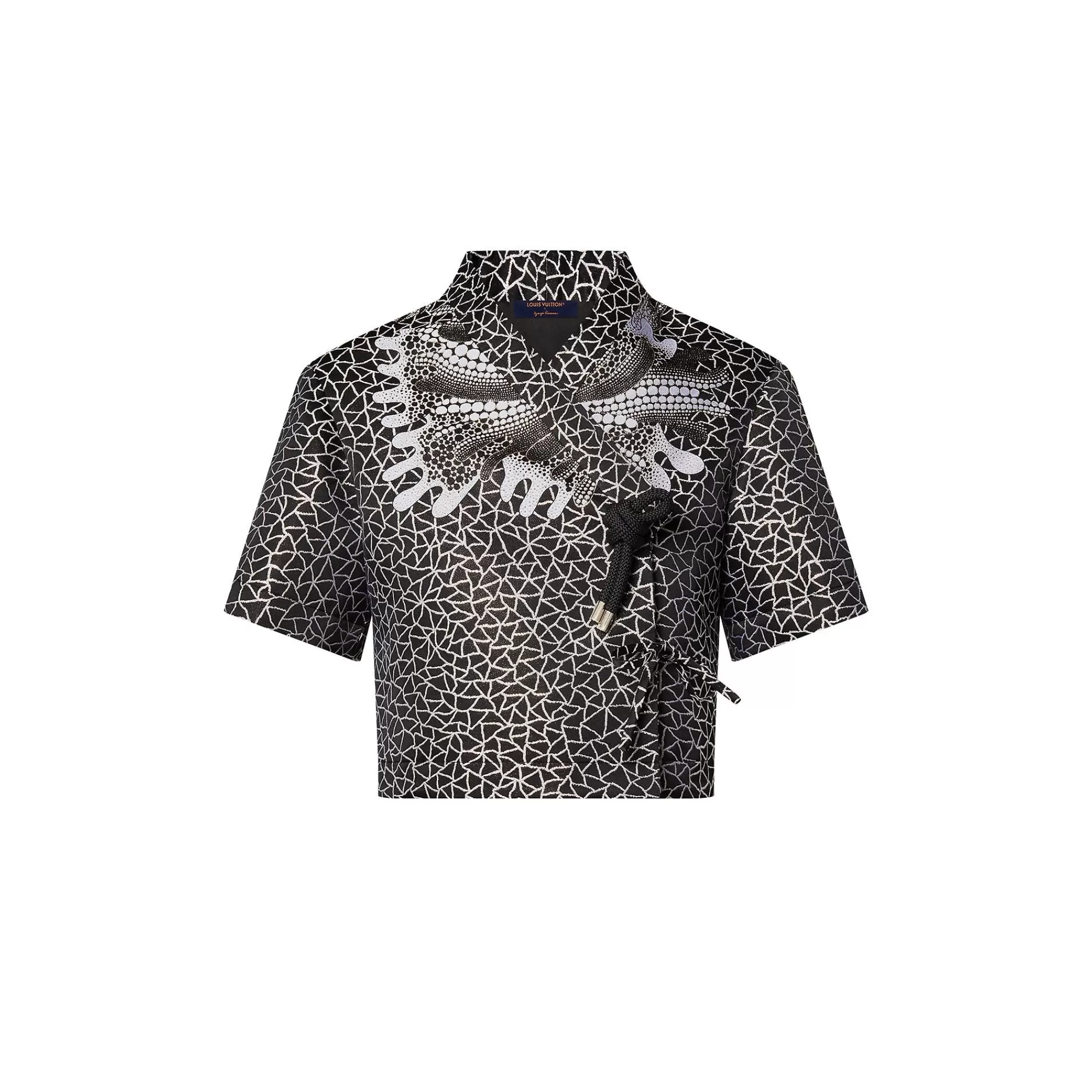 Fashion Louis Vuitton Lv X Yk Psychedelic Flower Wrap Top