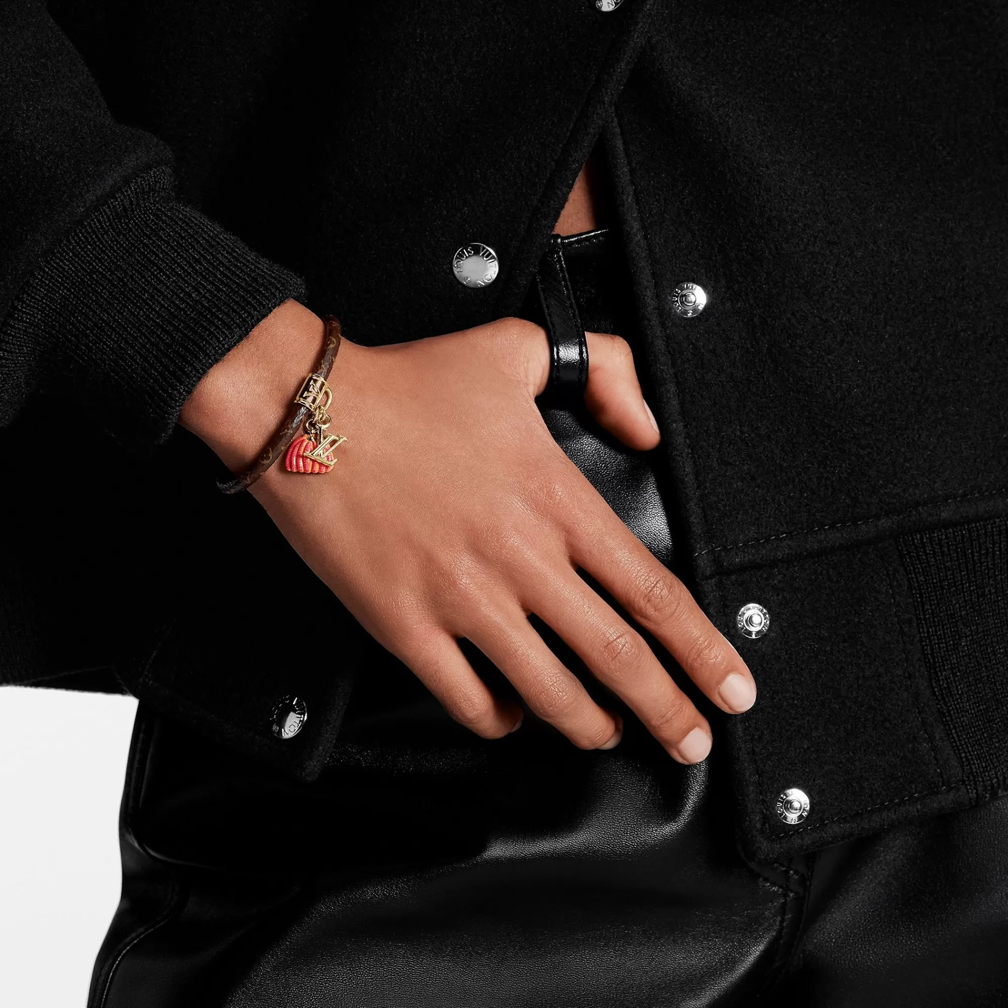 Cheap Louis Vuitton Lv X Yk Pumpkin Charms Bracelet