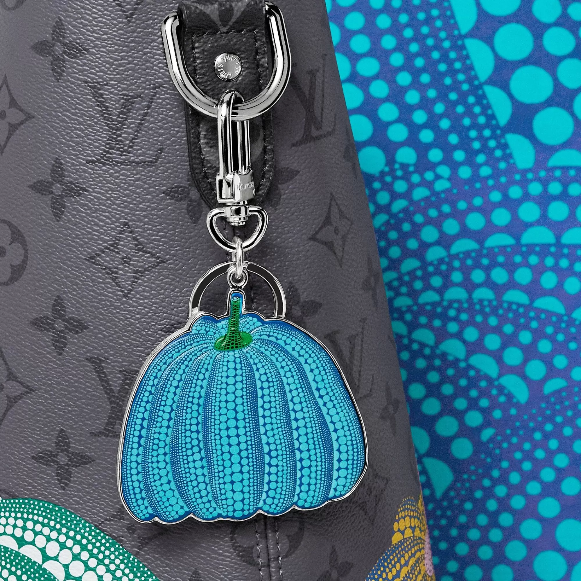 Flash Sale Louis Vuitton Lv X Yk Pumpkin Key Holder & Bag Charm