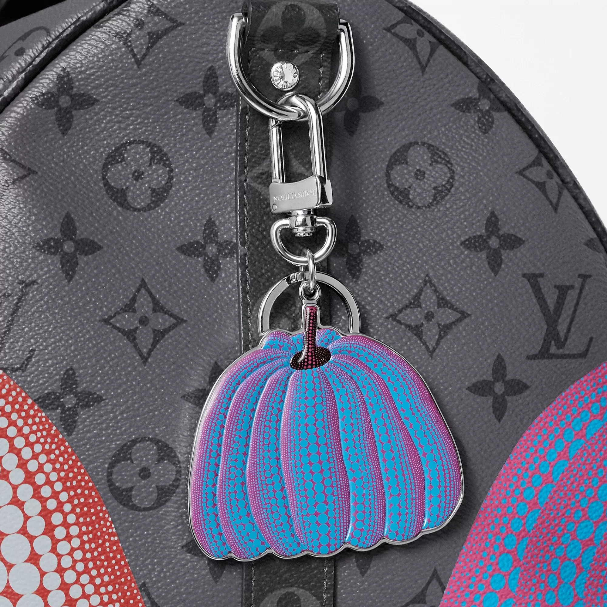 Best Louis Vuitton Lv X Yk Pumpkin Key Holder & Bag Charm