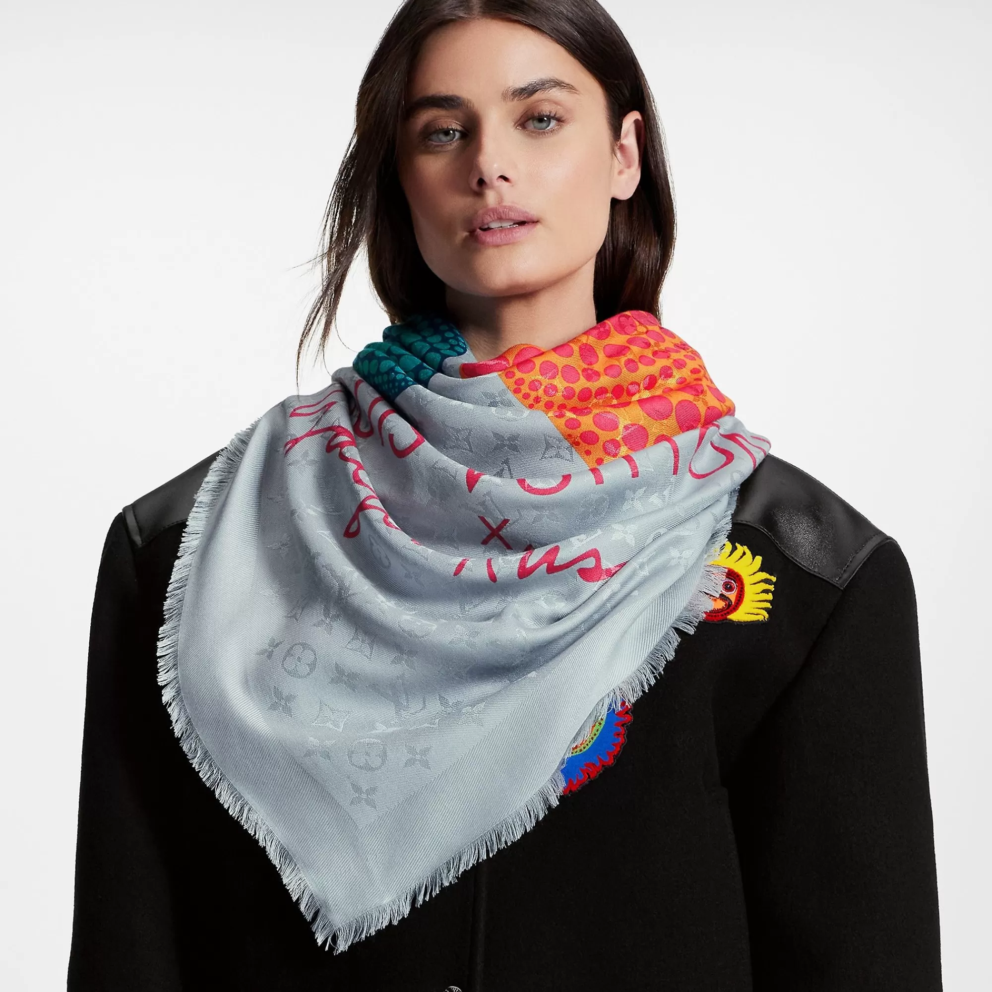 Cheap Louis Vuitton Lv X Yk Pumpkin Shawl