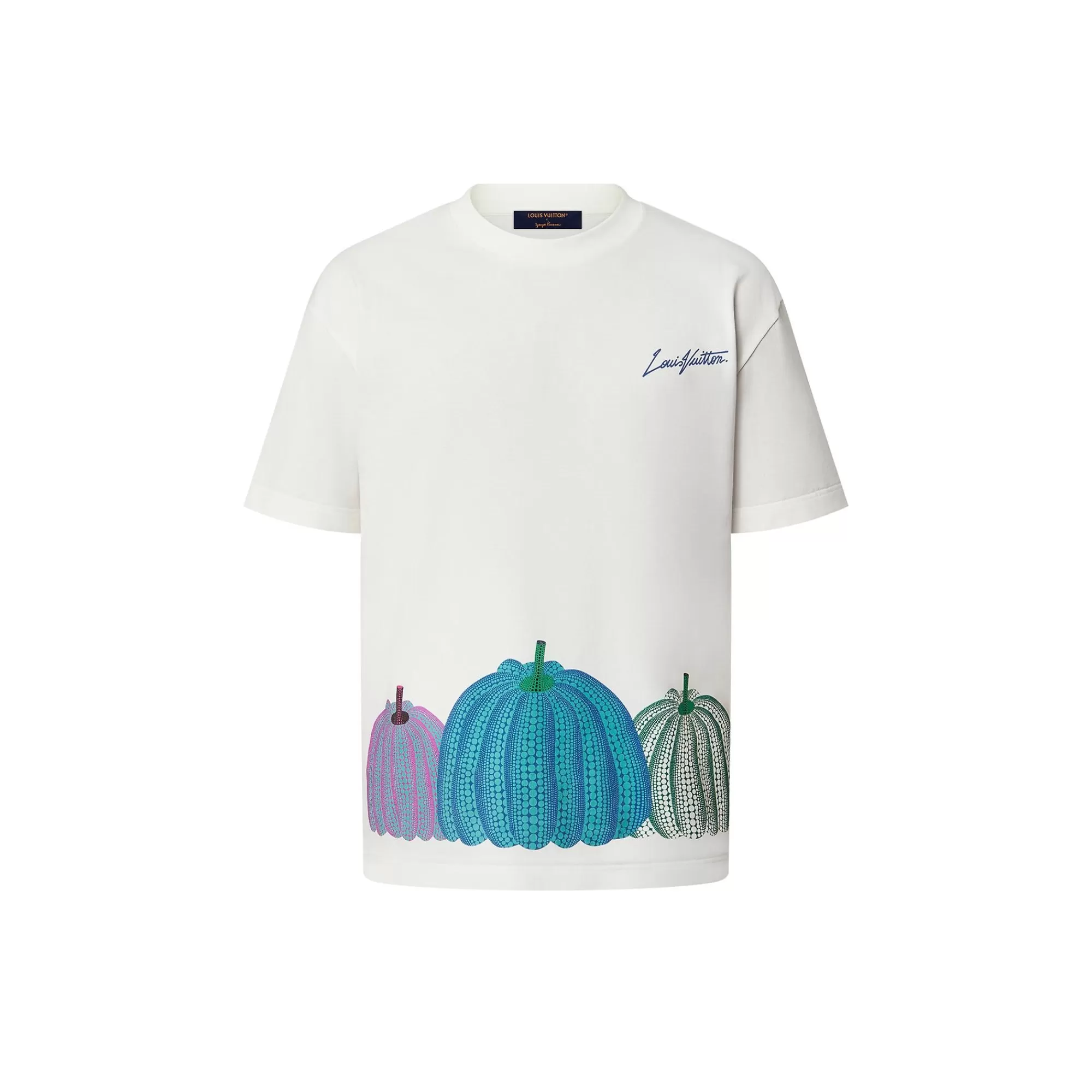 Best Sale Louis Vuitton Lv X Yk Pumpkins Printed T-Shirt