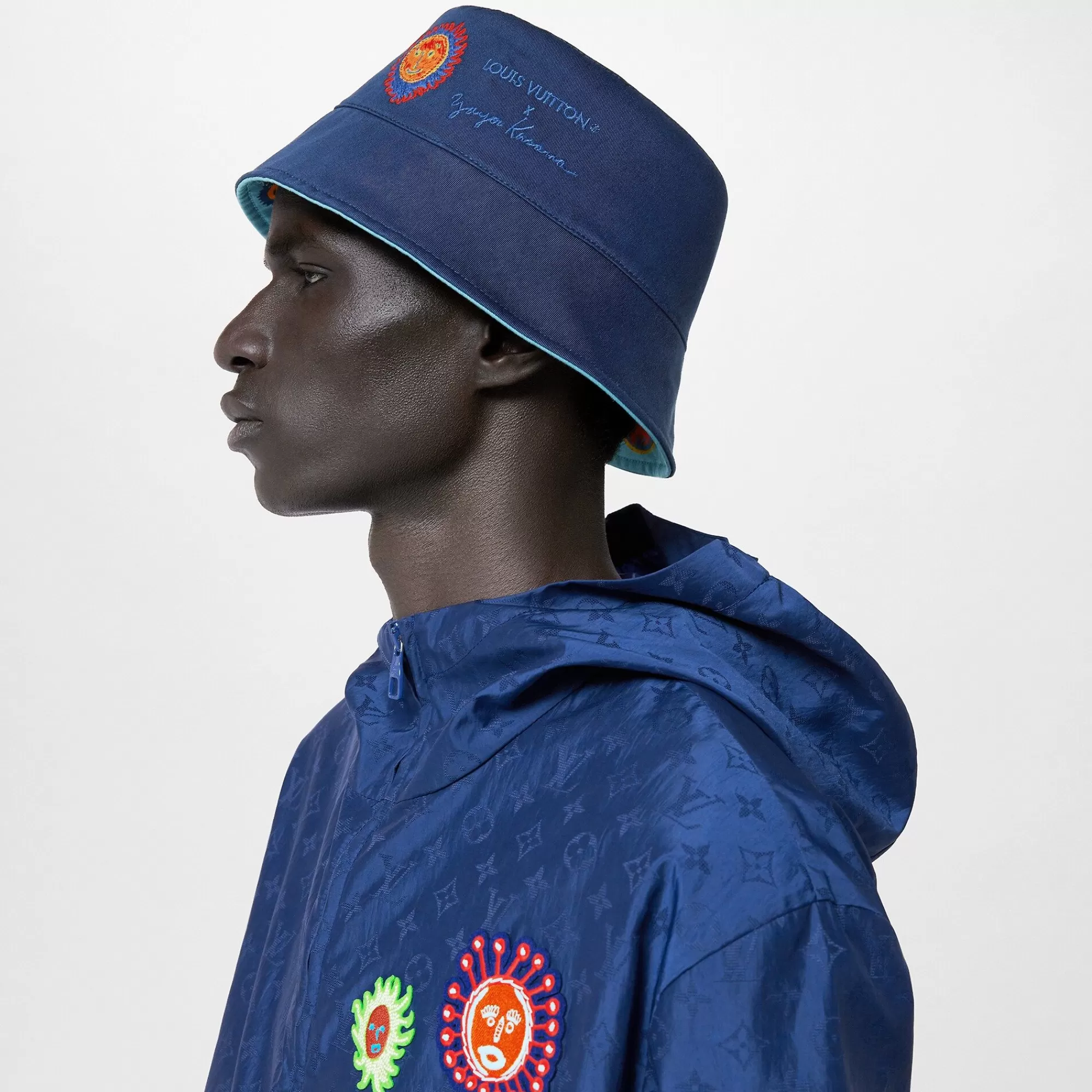 Sale Louis Vuitton Lv X Yk Reversible Faces Bucket Hat