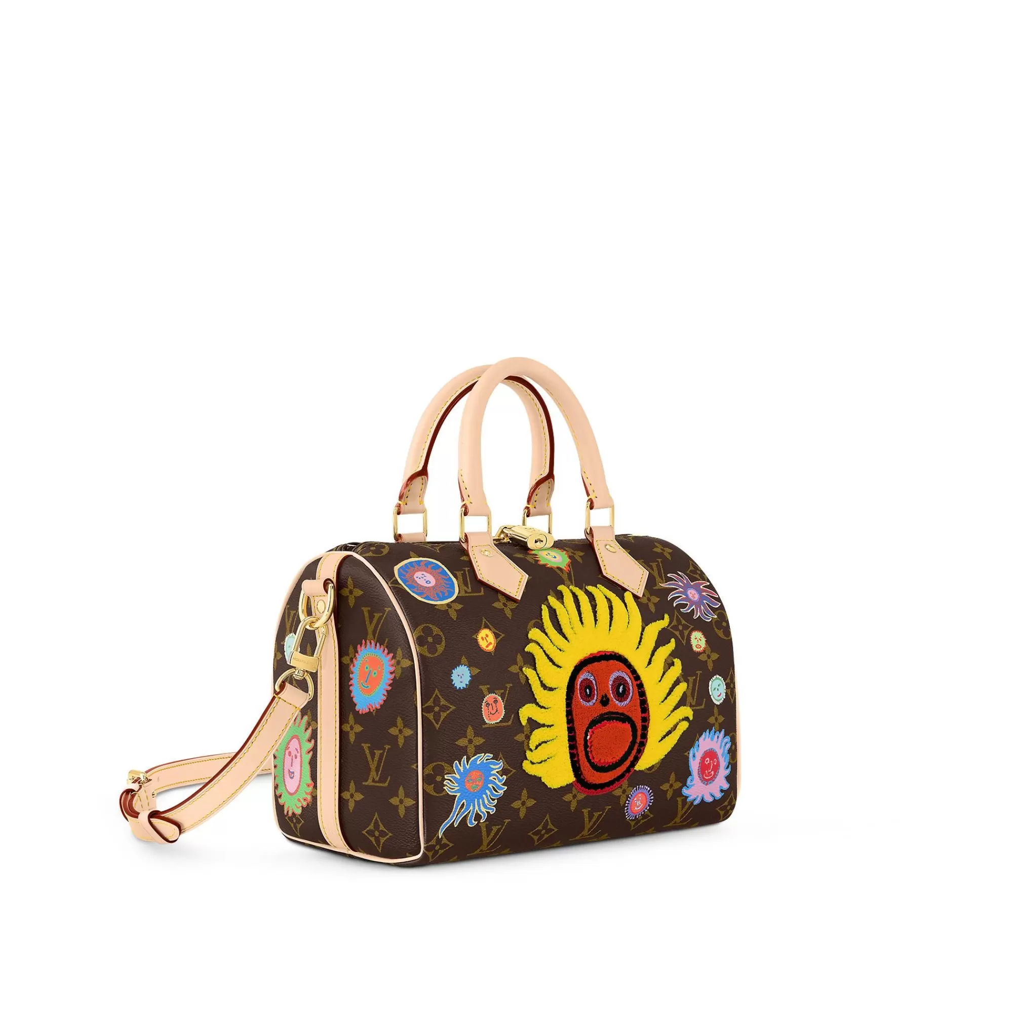 Fashion Louis Vuitton Lv X Yk Speedy Bandouliere 25