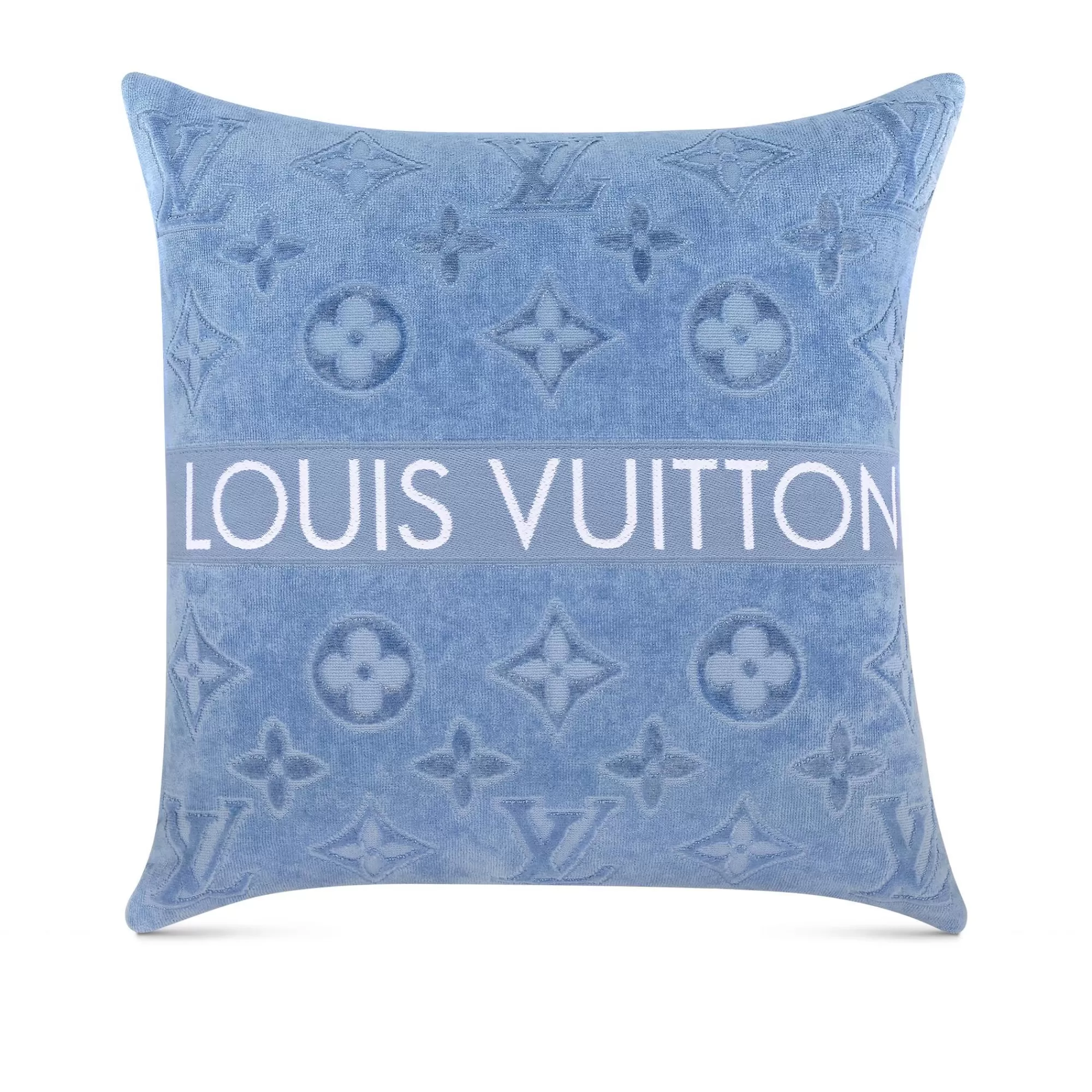 Outlet Louis Vuitton Lvacation Beach Cushion Grey Blue