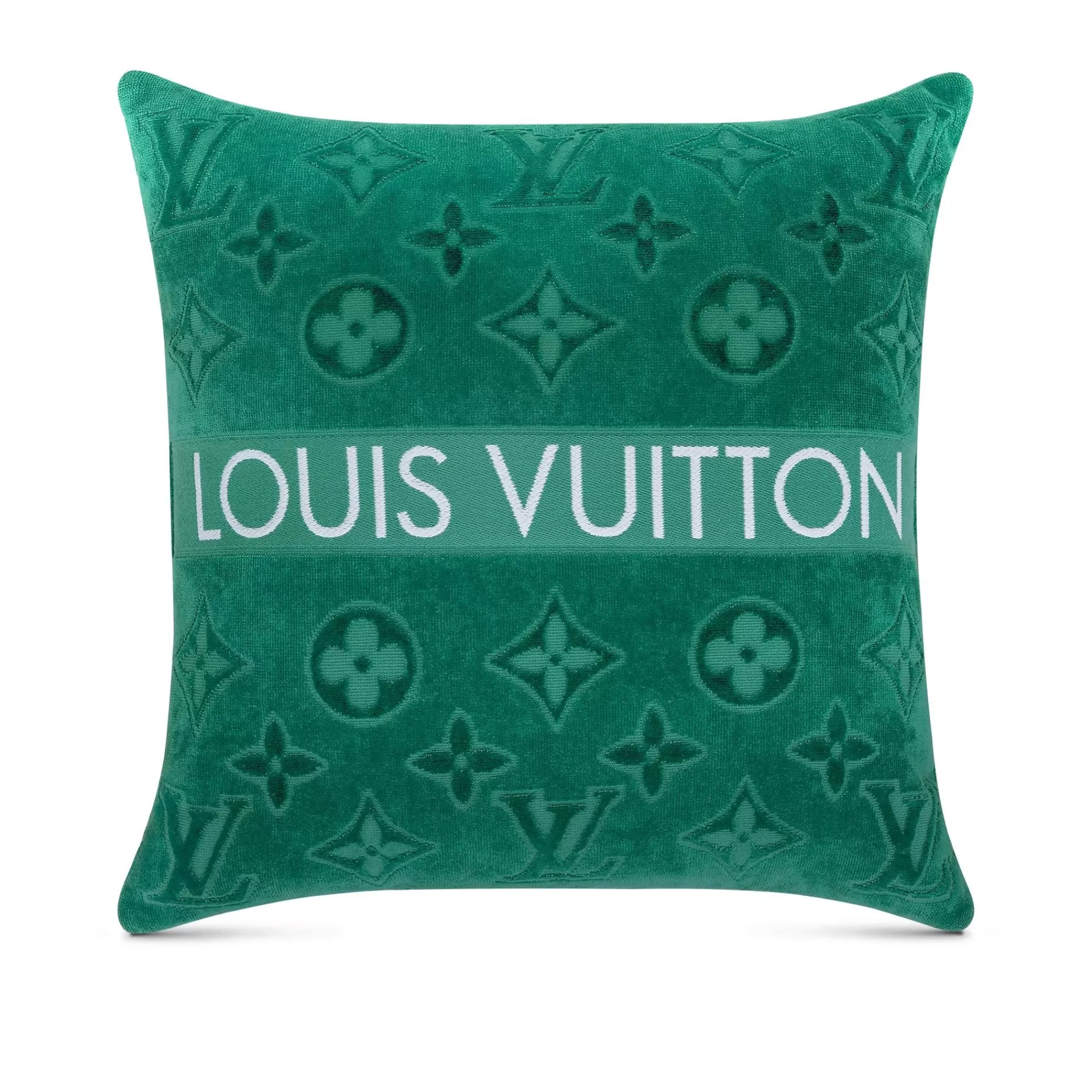Hot Louis Vuitton Lvacation Beach Cushion Green