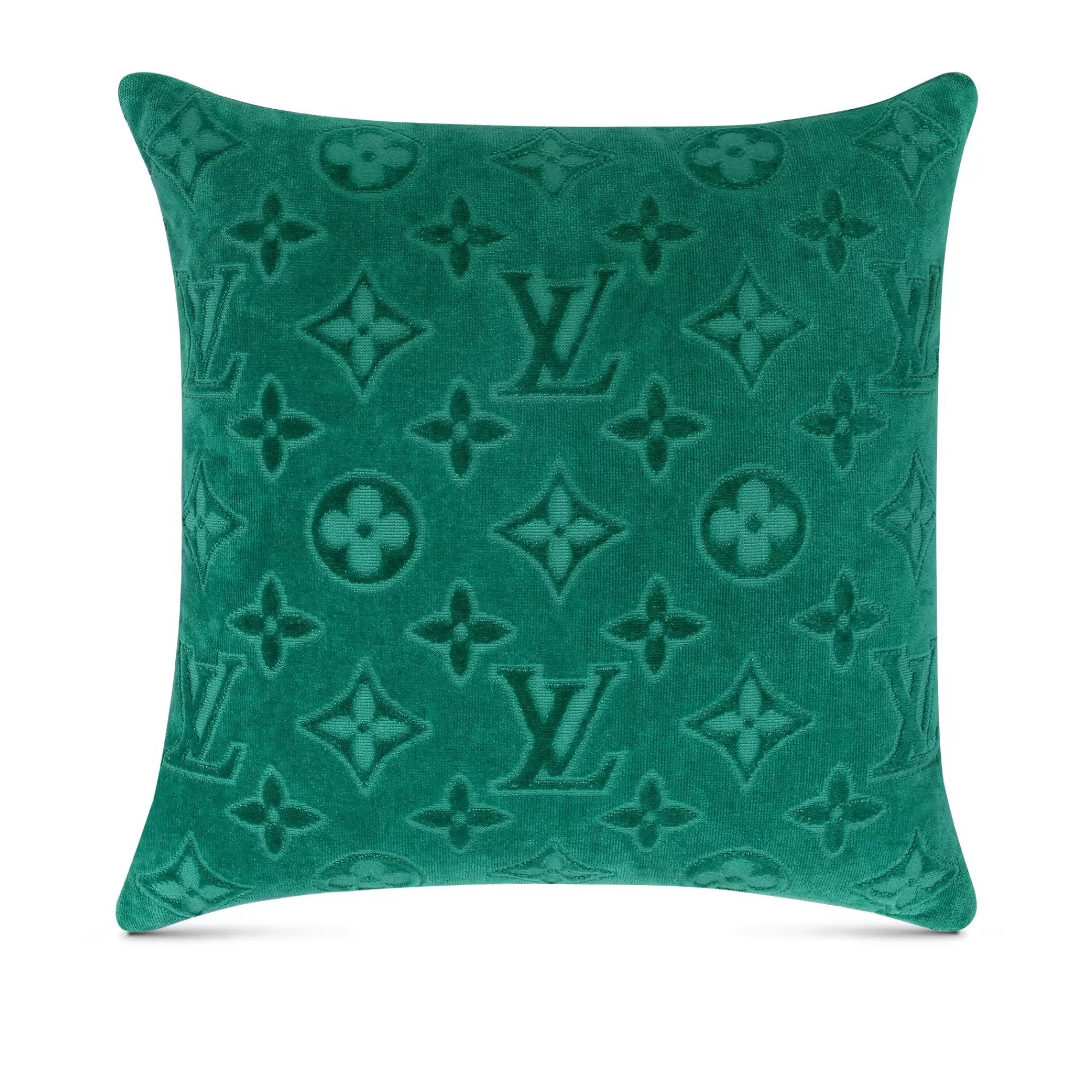 Hot Louis Vuitton Lvacation Beach Cushion Green