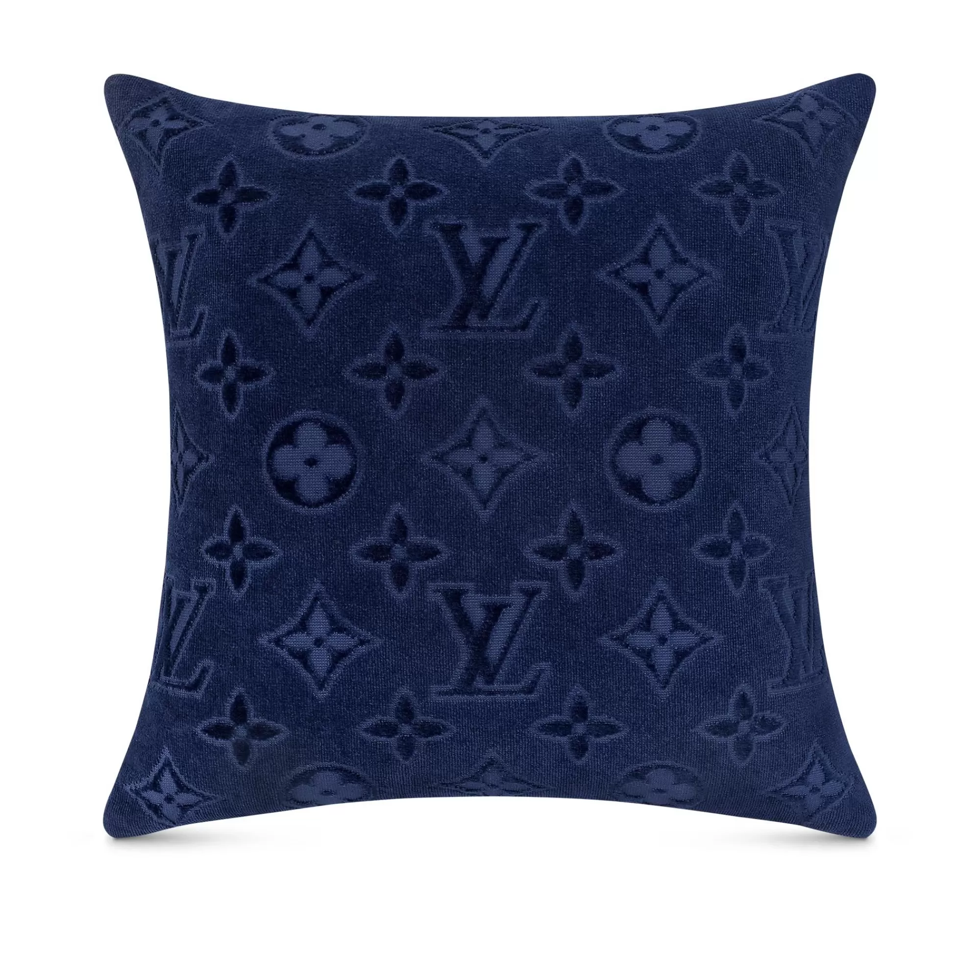 Outlet Louis Vuitton Lvacation Beach Pillow Bleu Marine