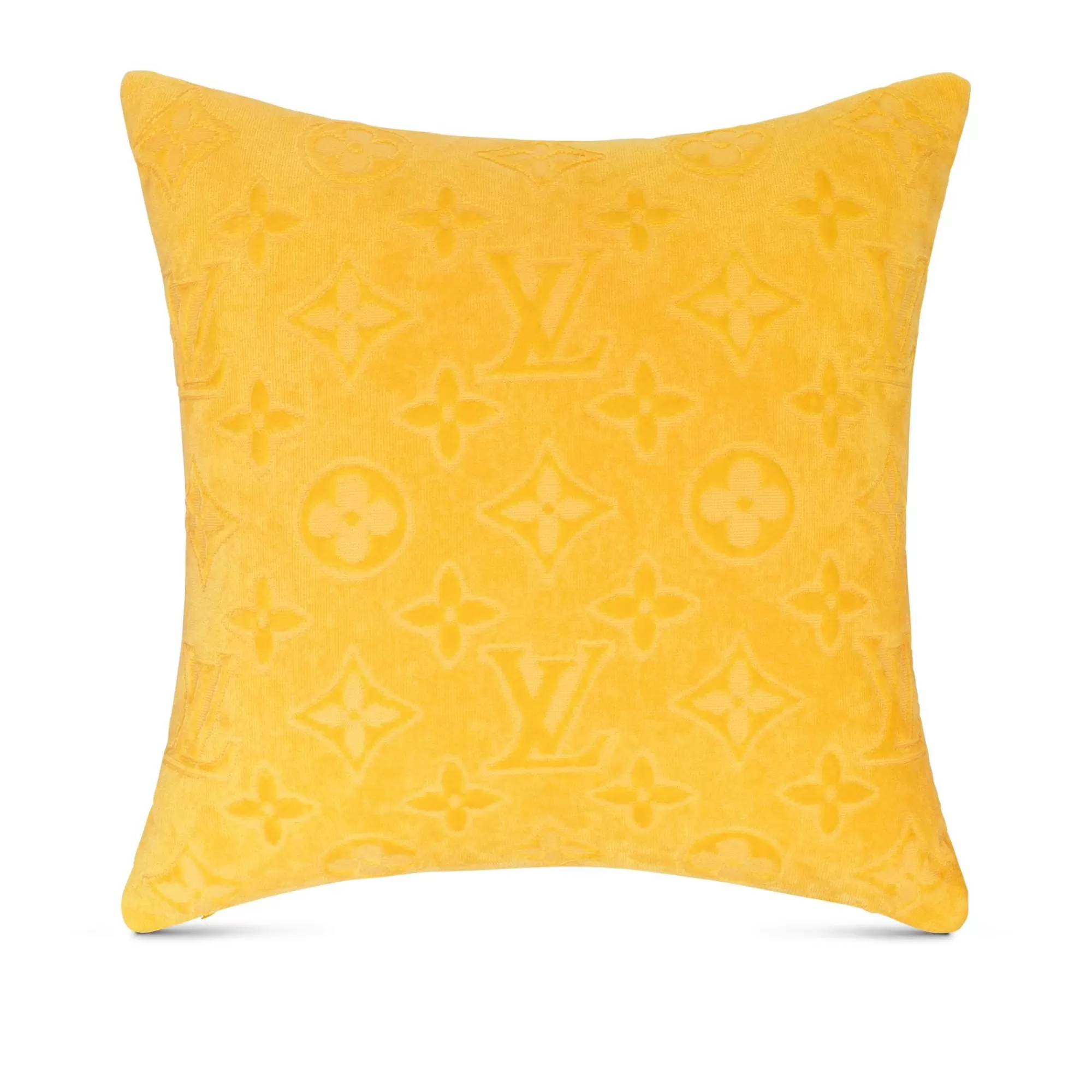 Shop Louis Vuitton Lvacation Beach Pillow Yellow