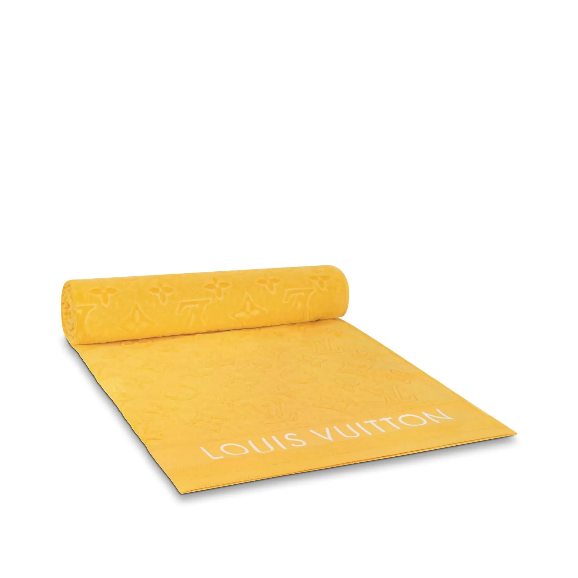 Best Sale Louis Vuitton Lvacation Beach Towel Yellow
