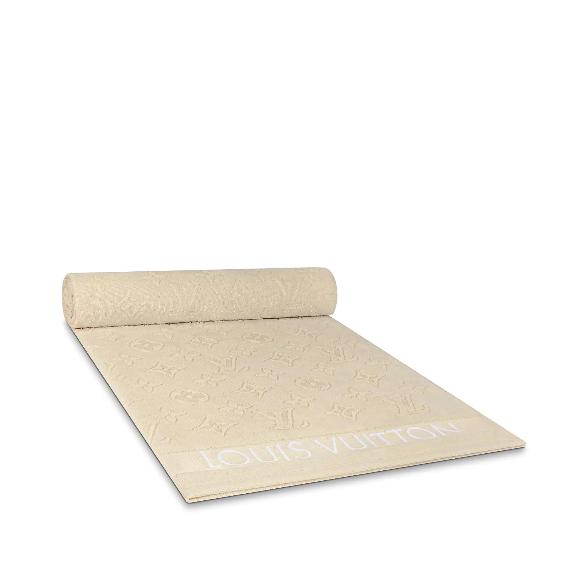 Discount Louis Vuitton Lvacation Beach Towel Cream