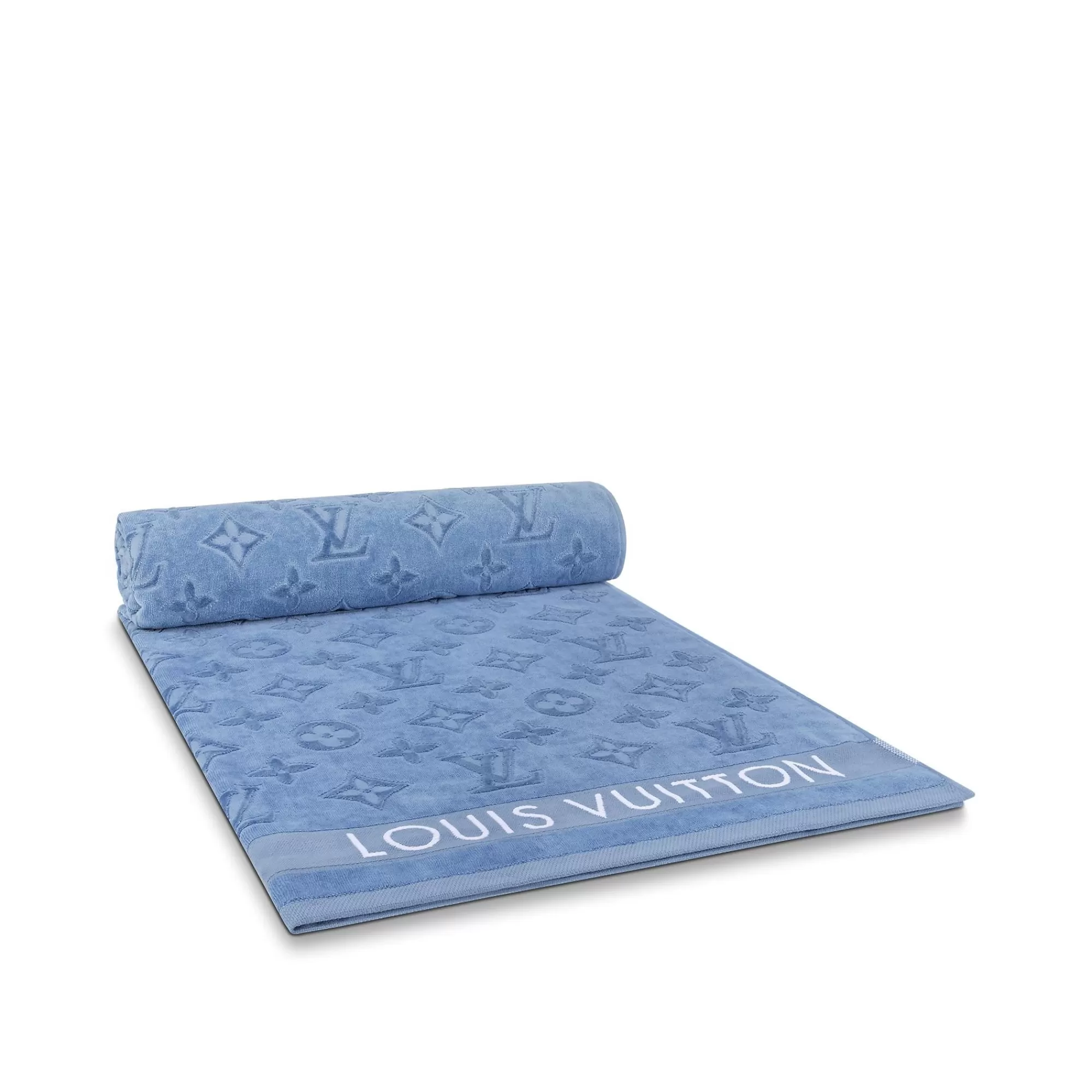 Sale Louis Vuitton Lvacation Beach Towel Grey Blue