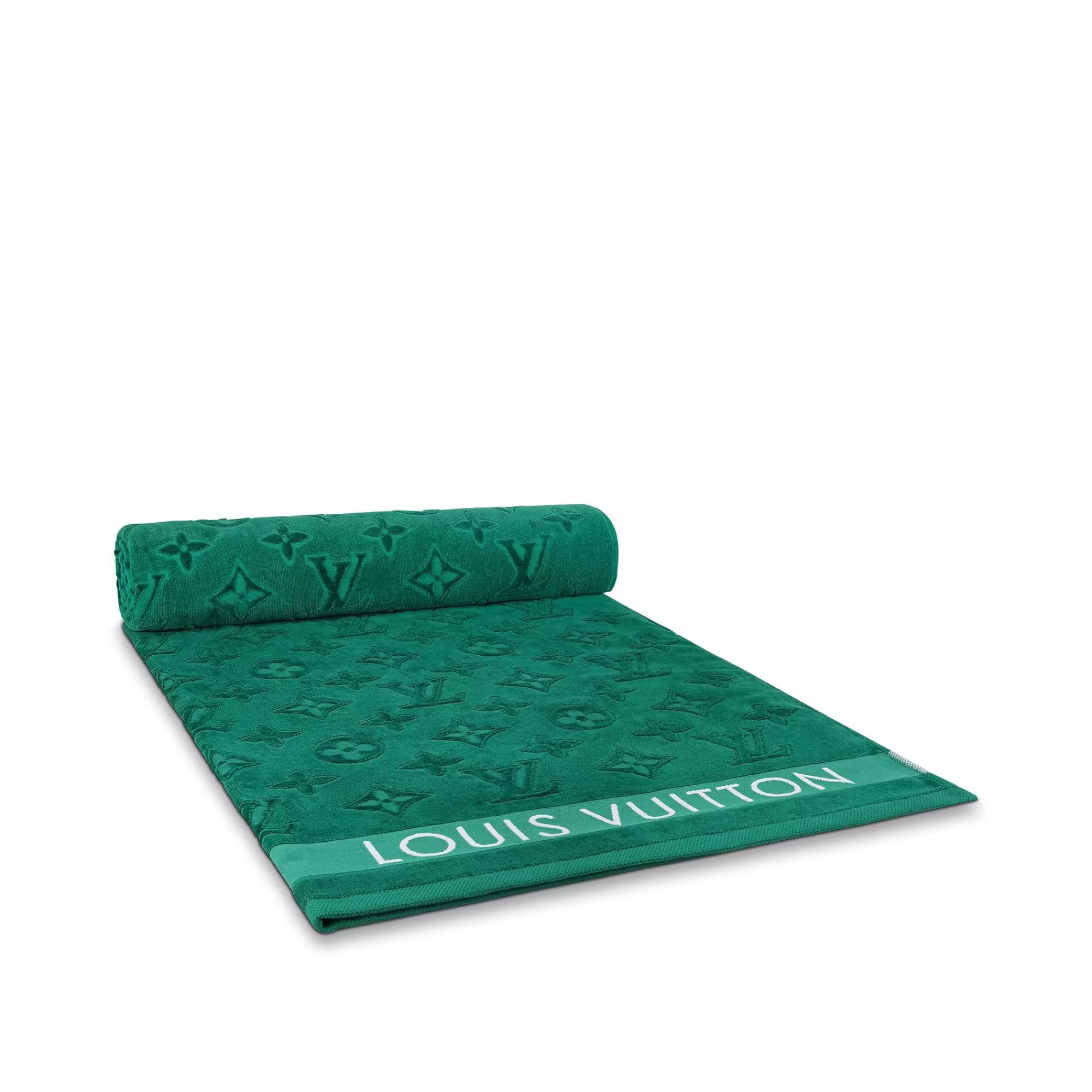 Best Louis Vuitton Lvacation Beach Towel Green