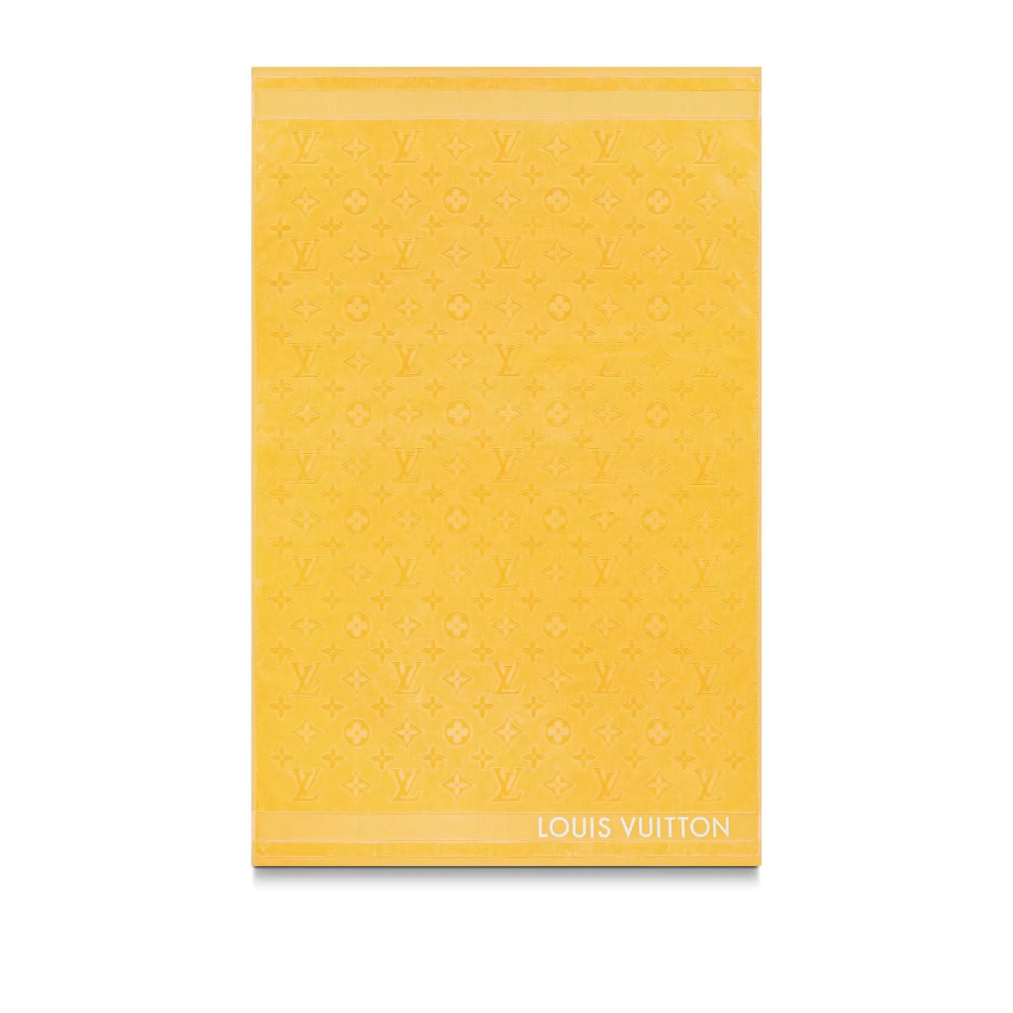 Best Sale Louis Vuitton Lvacation Beach Towel Yellow