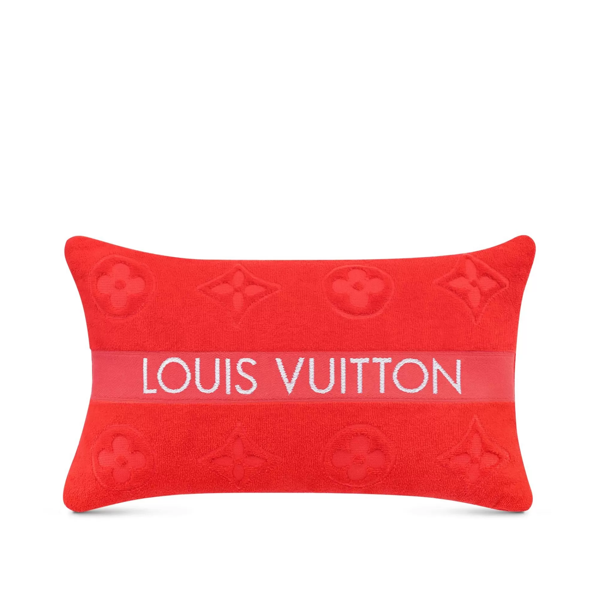 Shop Louis Vuitton Lvacation Small Cushion Poppy