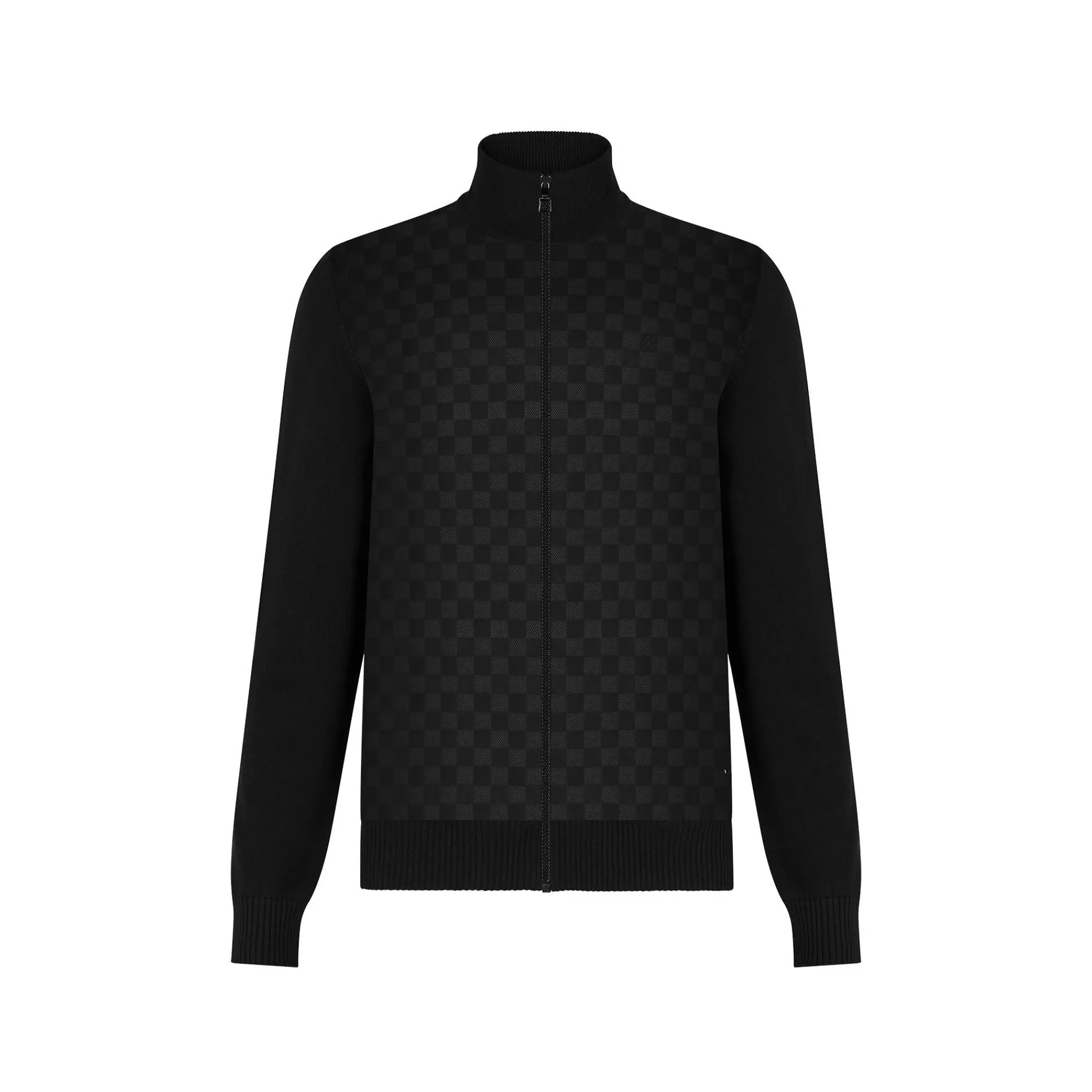 Cheap Louis Vuitton Lvse Damier Leather Front Zip-Through