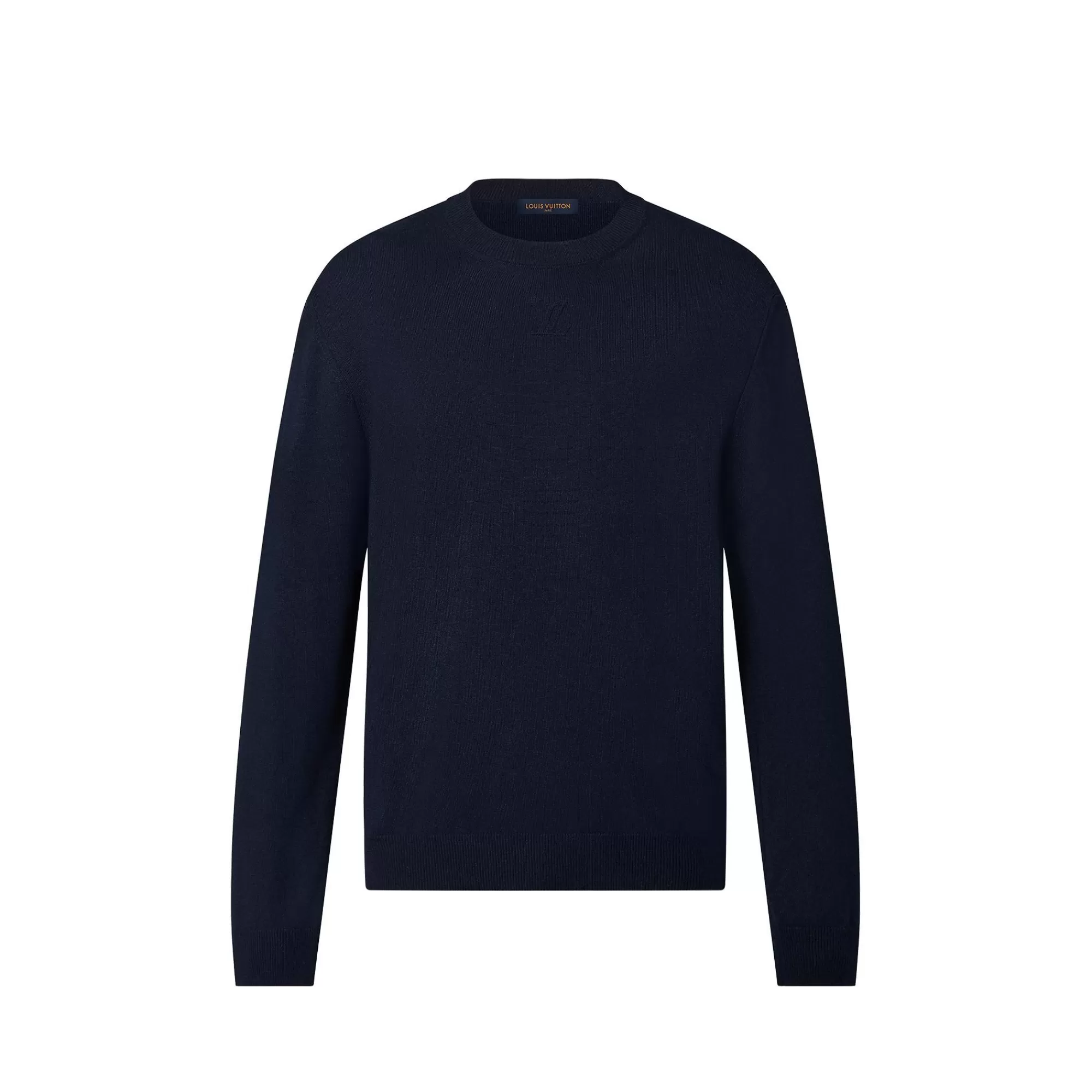 Sale Louis Vuitton Lvse Lv Embossed Crewneck Blue