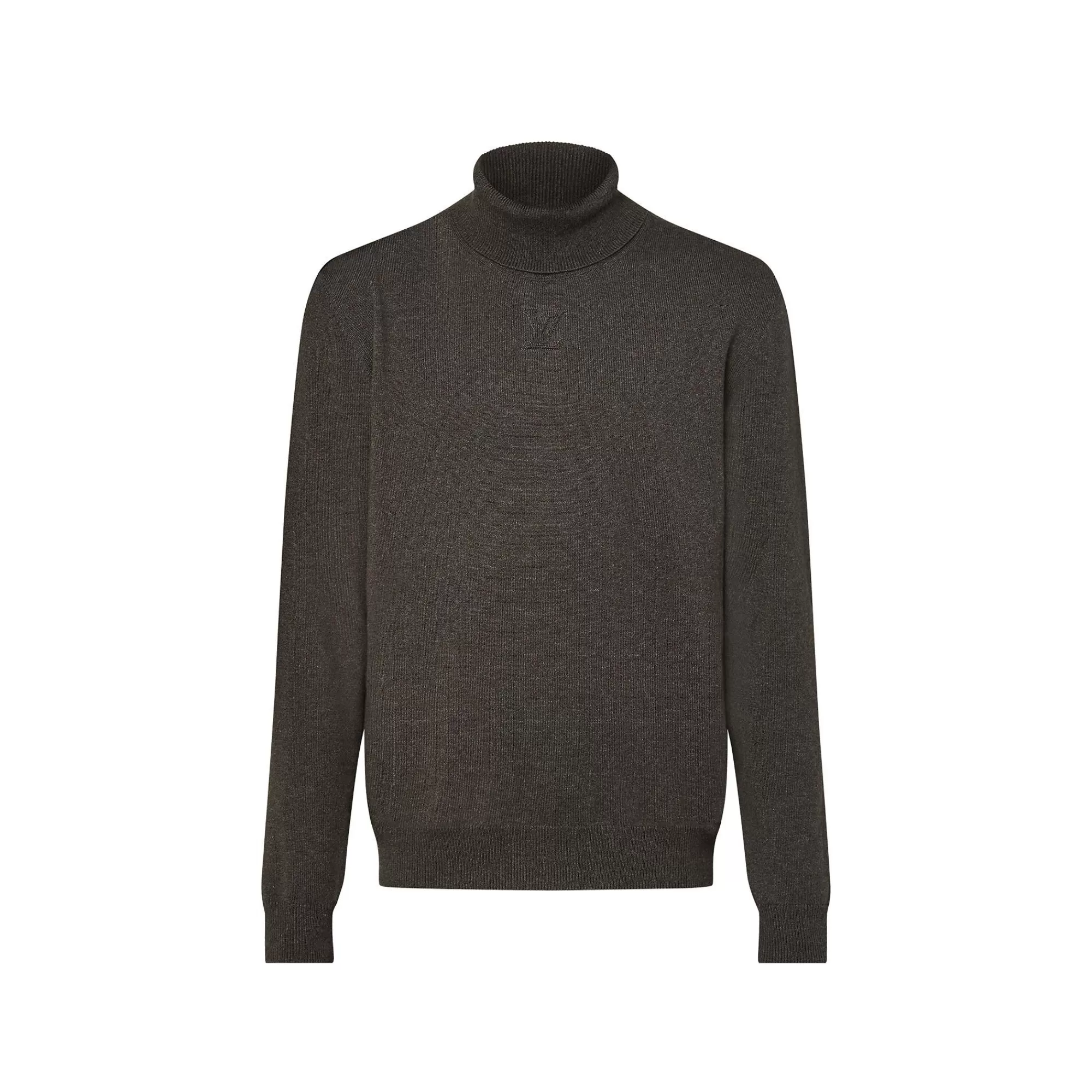 Clearance Louis Vuitton Lvse Lv Embossed Turtle Neck Khaki