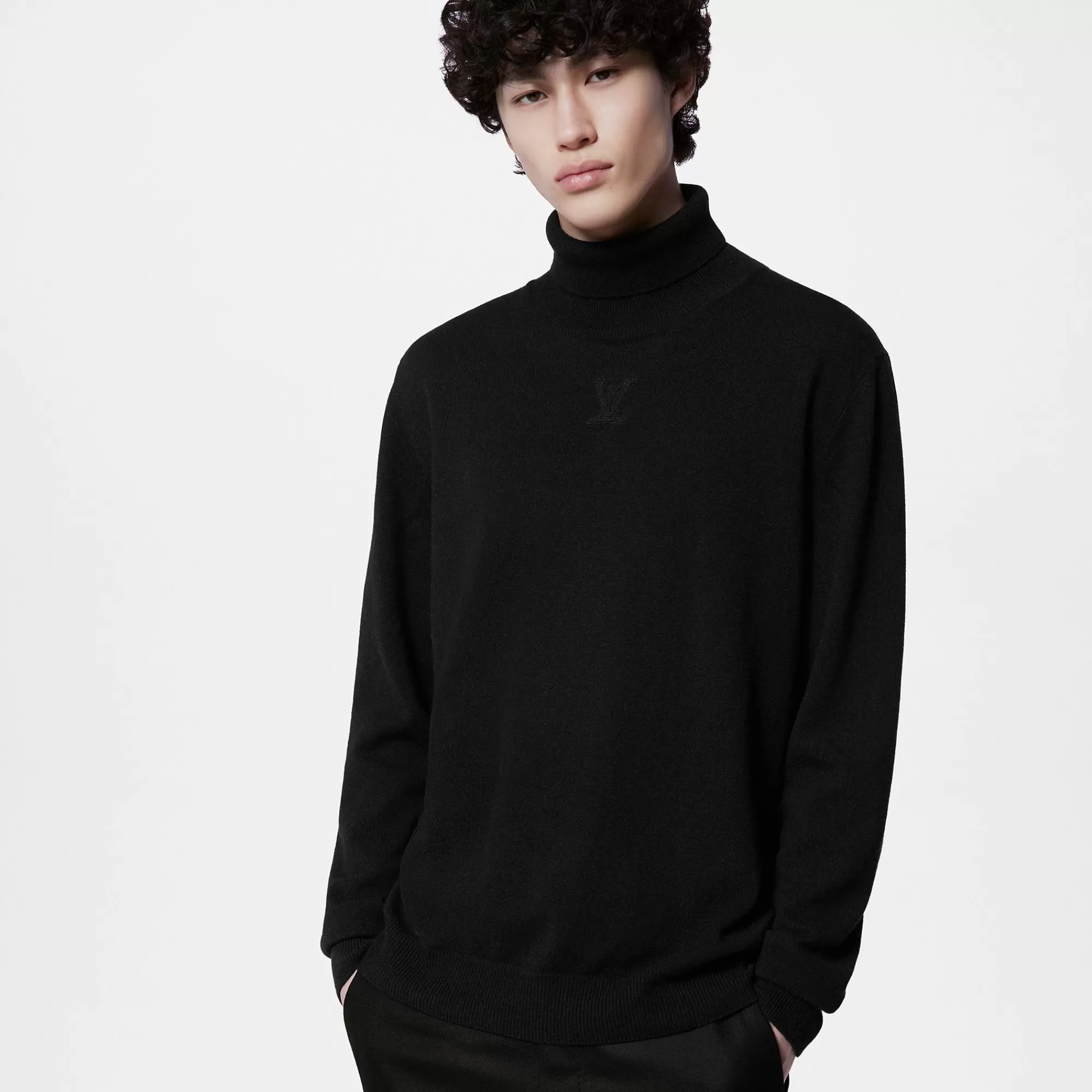 Outlet Louis Vuitton Lvse Lv Embossed Turtle Neck