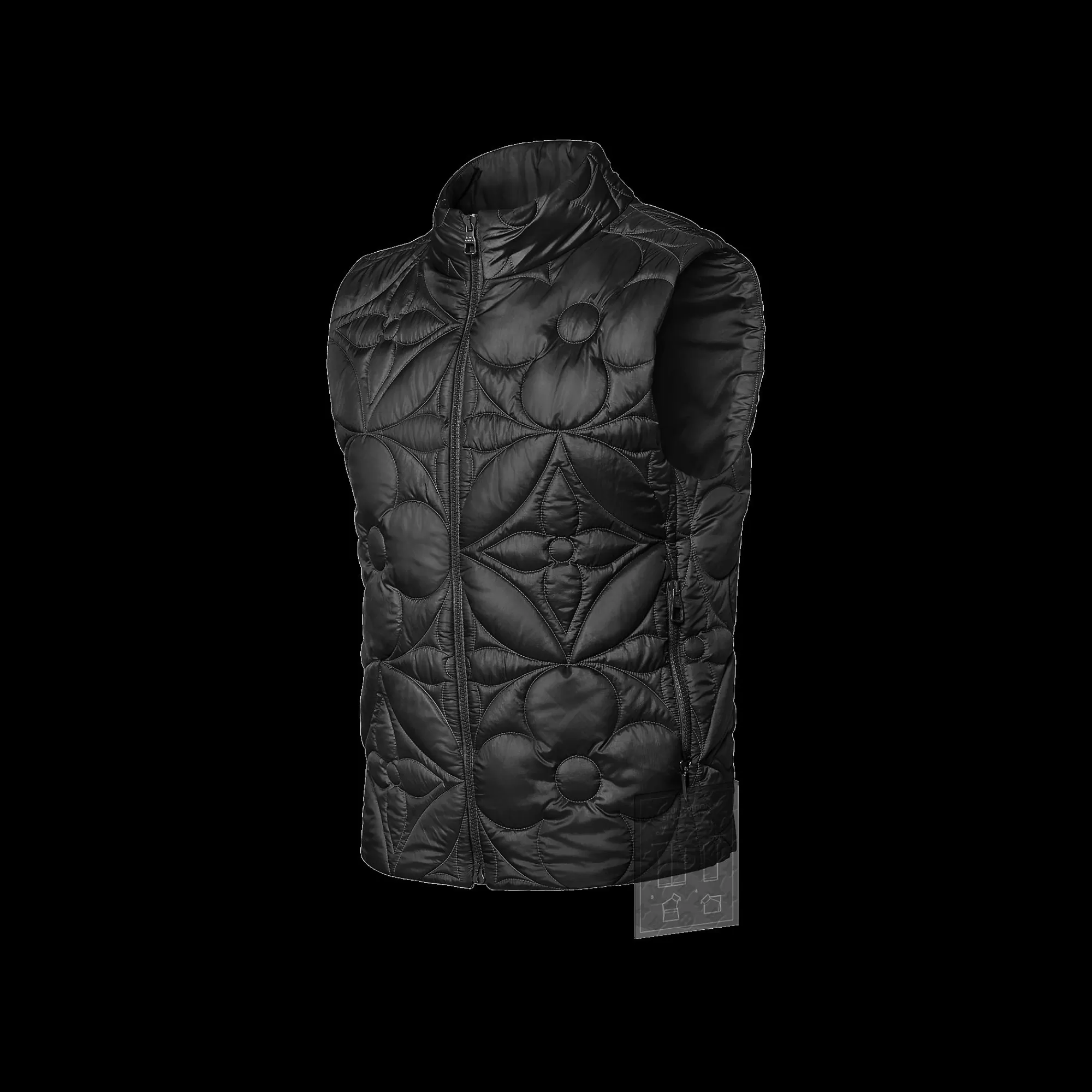 Clearance Louis Vuitton Lvse Padded Monogram Flower Gilet