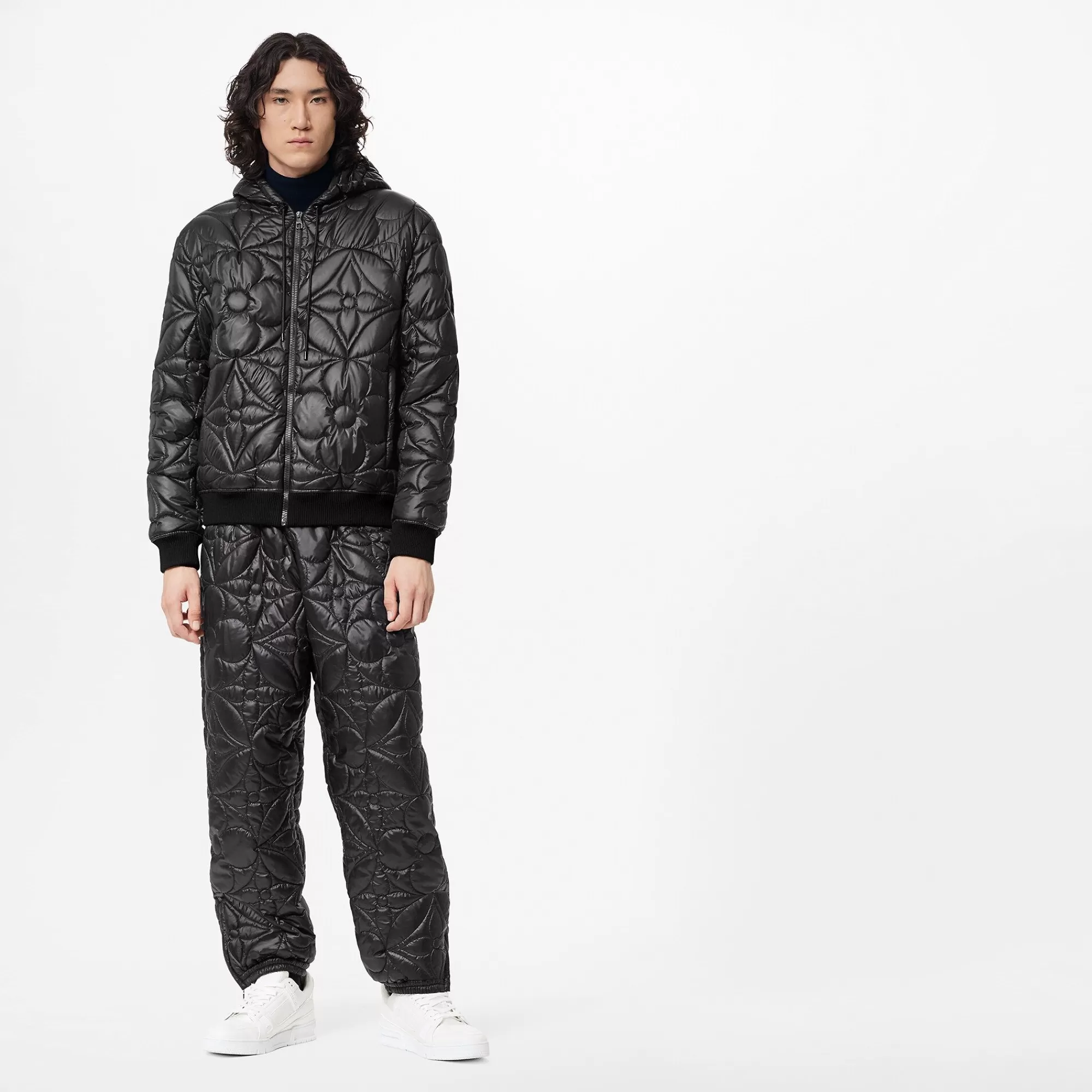 Best Sale Louis Vuitton Lvse Quilted Hoodie