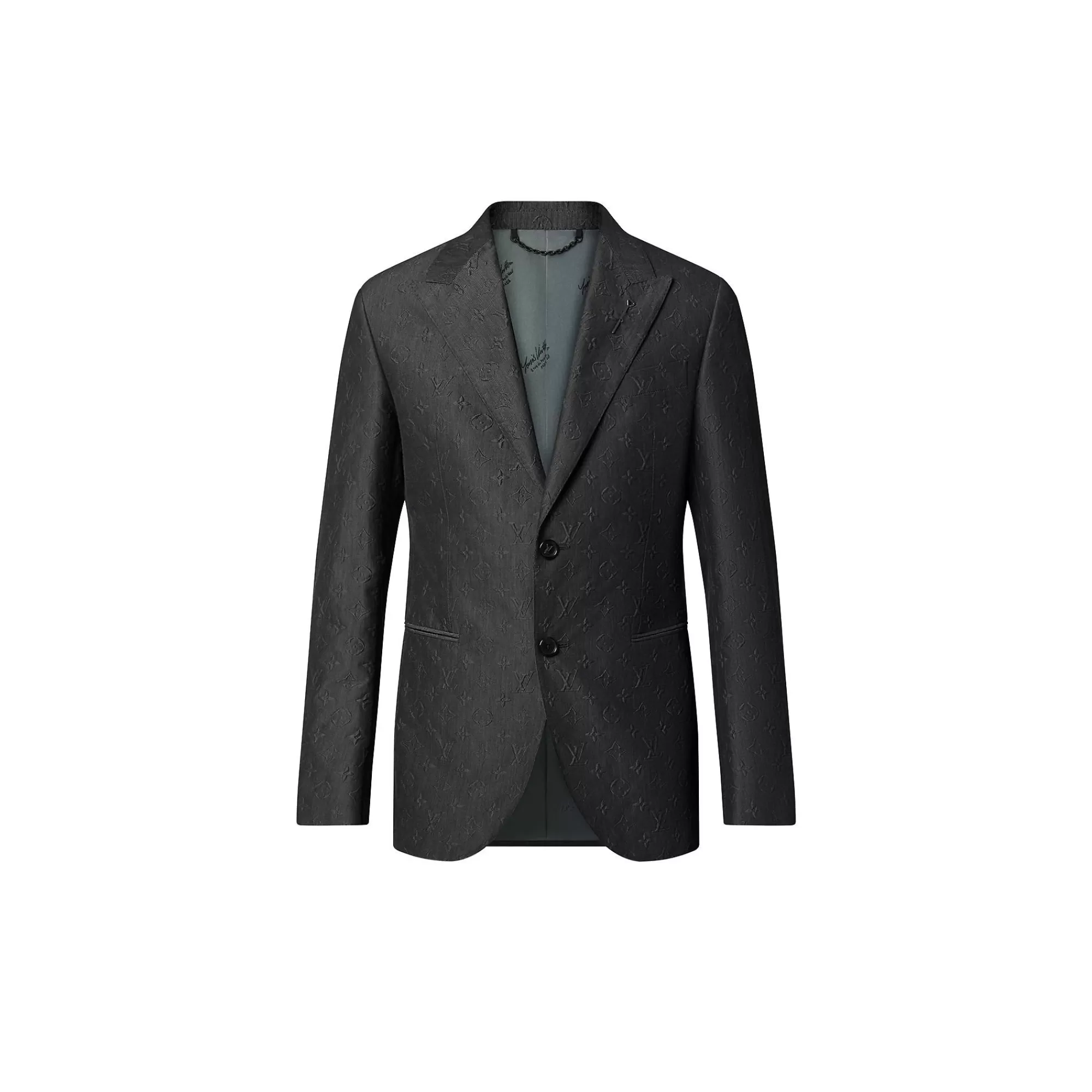Hot Louis Vuitton Lvse Single-Breasted Embossed Monogram Jacket