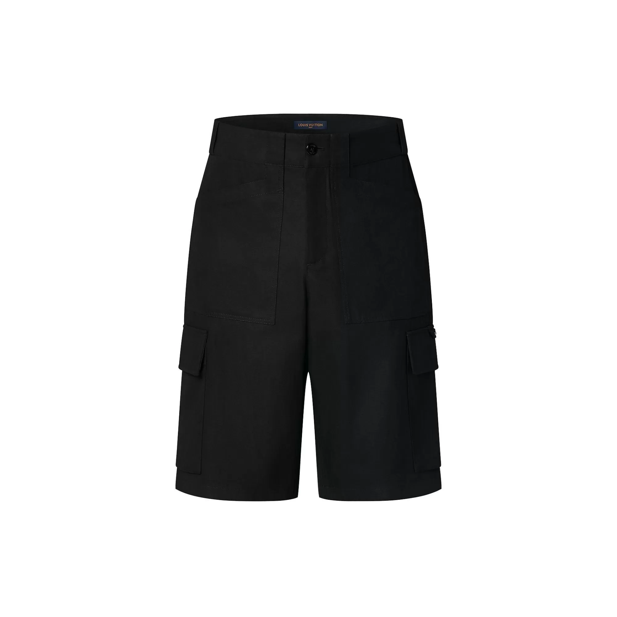 Best Louis Vuitton Lvse Soft Cargo Shorts Black