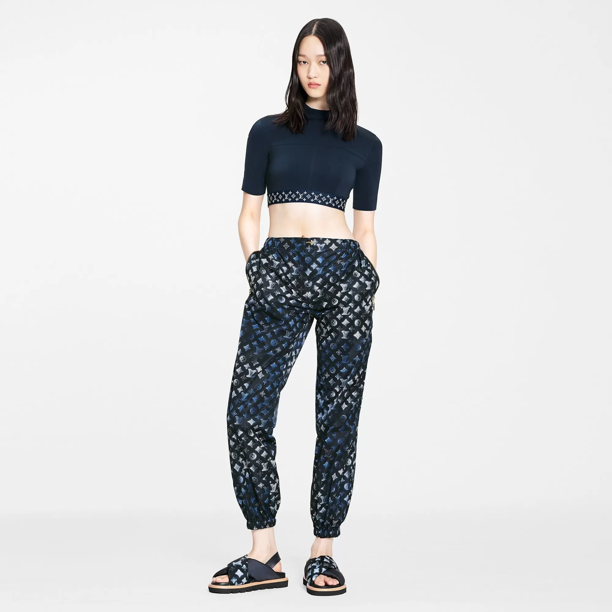 Best Sale Louis Vuitton Mahina Monogram Jogging Pants