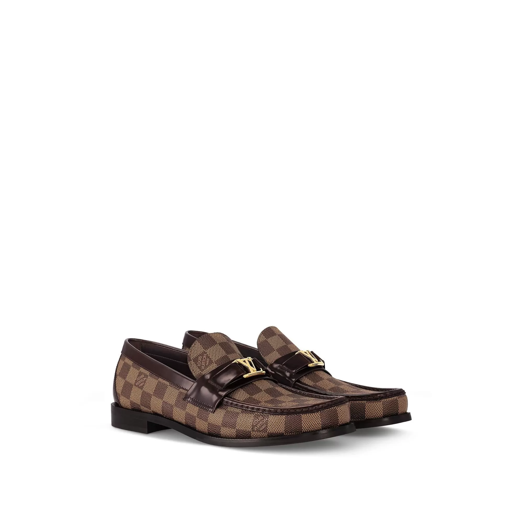 Sale Louis Vuitton Major Loafer Ebene