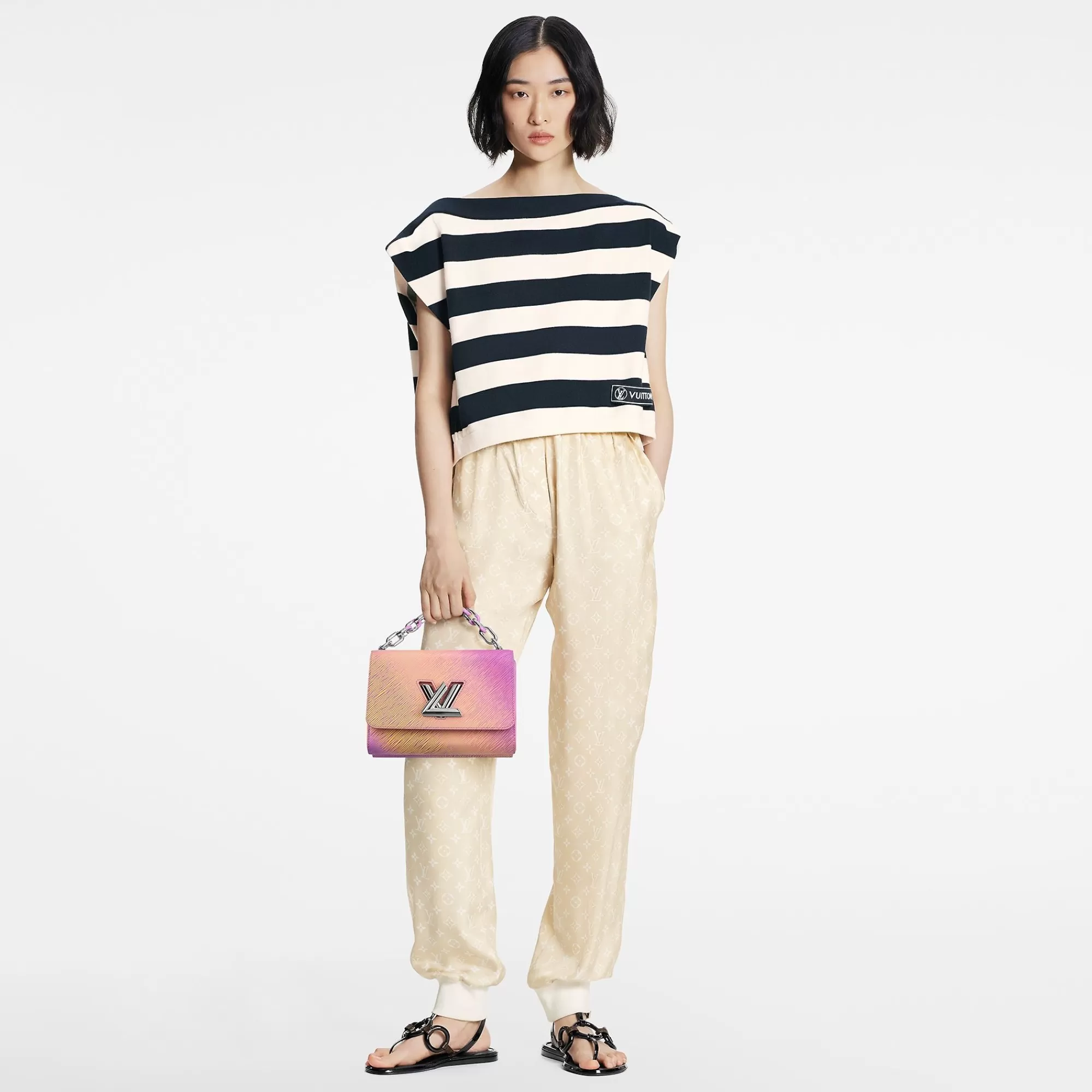 Cheap Louis Vuitton Mariniere Bateau Knit Top