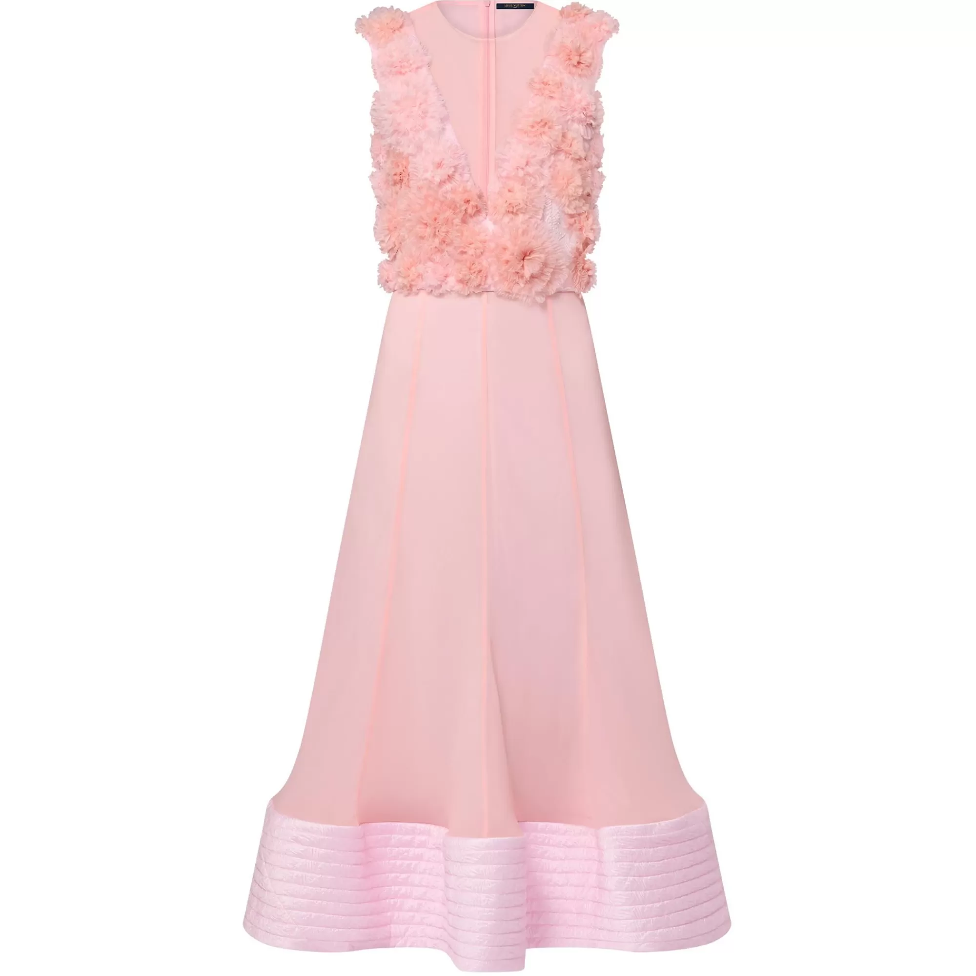 Best Louis Vuitton Mermaid Hem Flower Gown