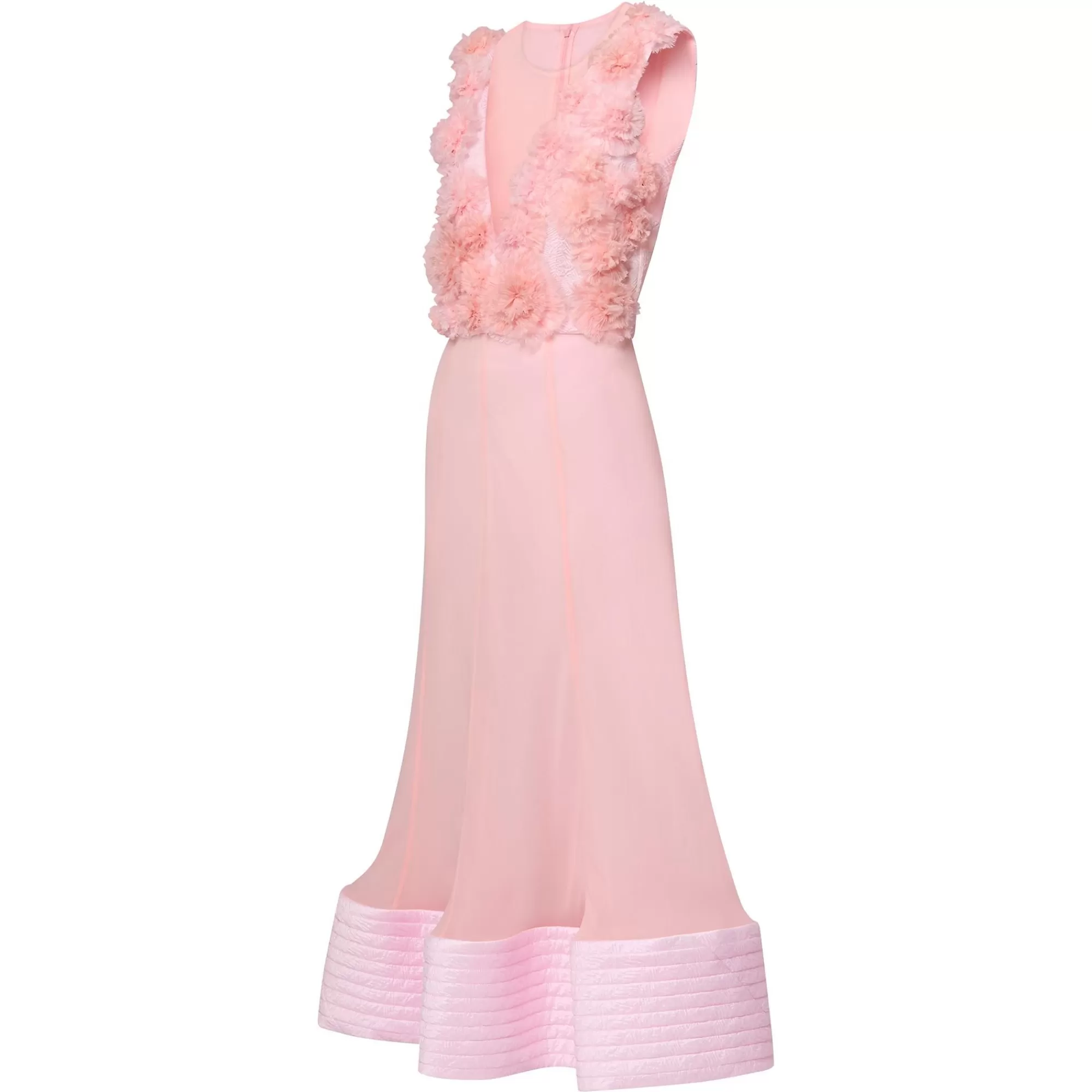 Best Louis Vuitton Mermaid Hem Flower Gown