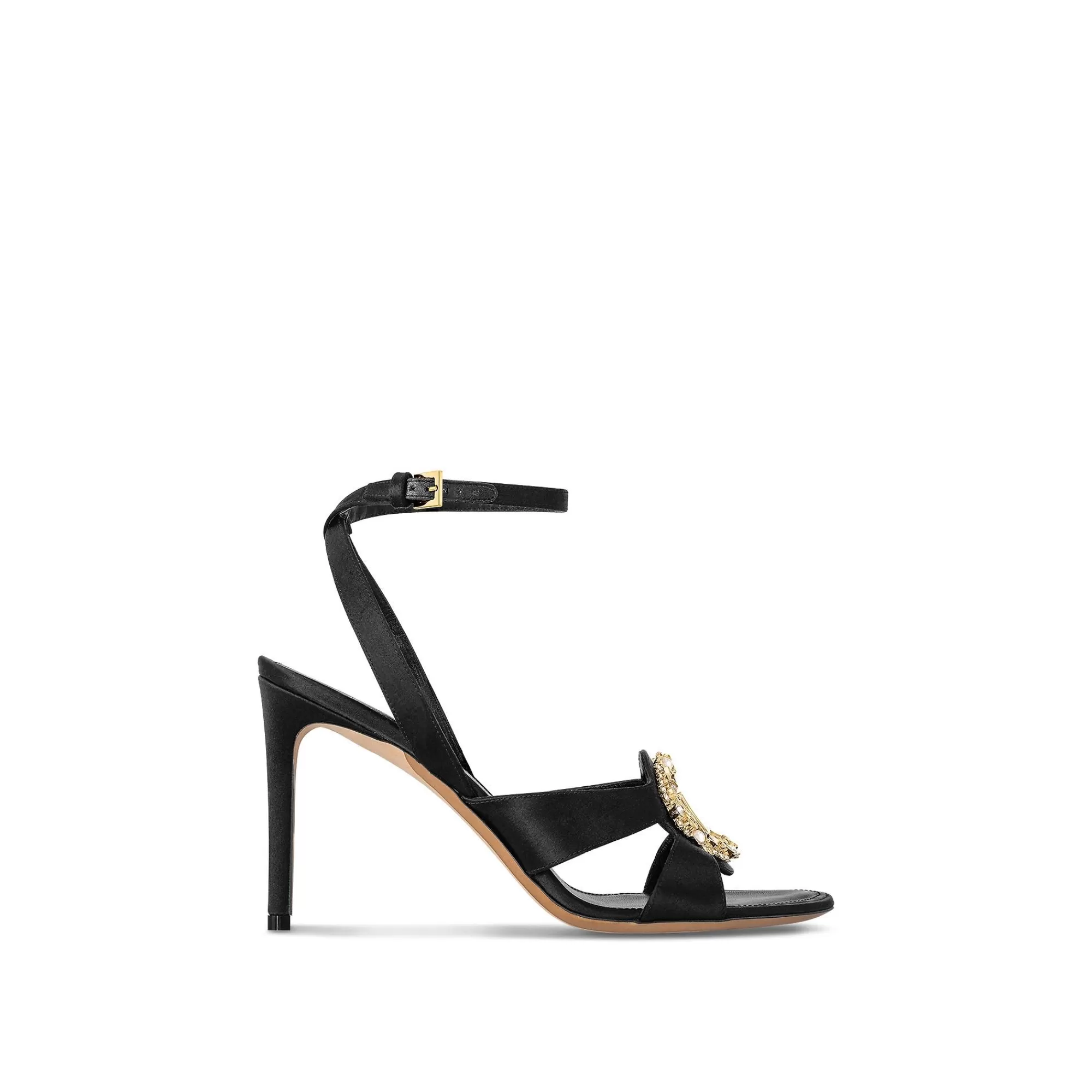Clearance Louis Vuitton Met Sandal Black