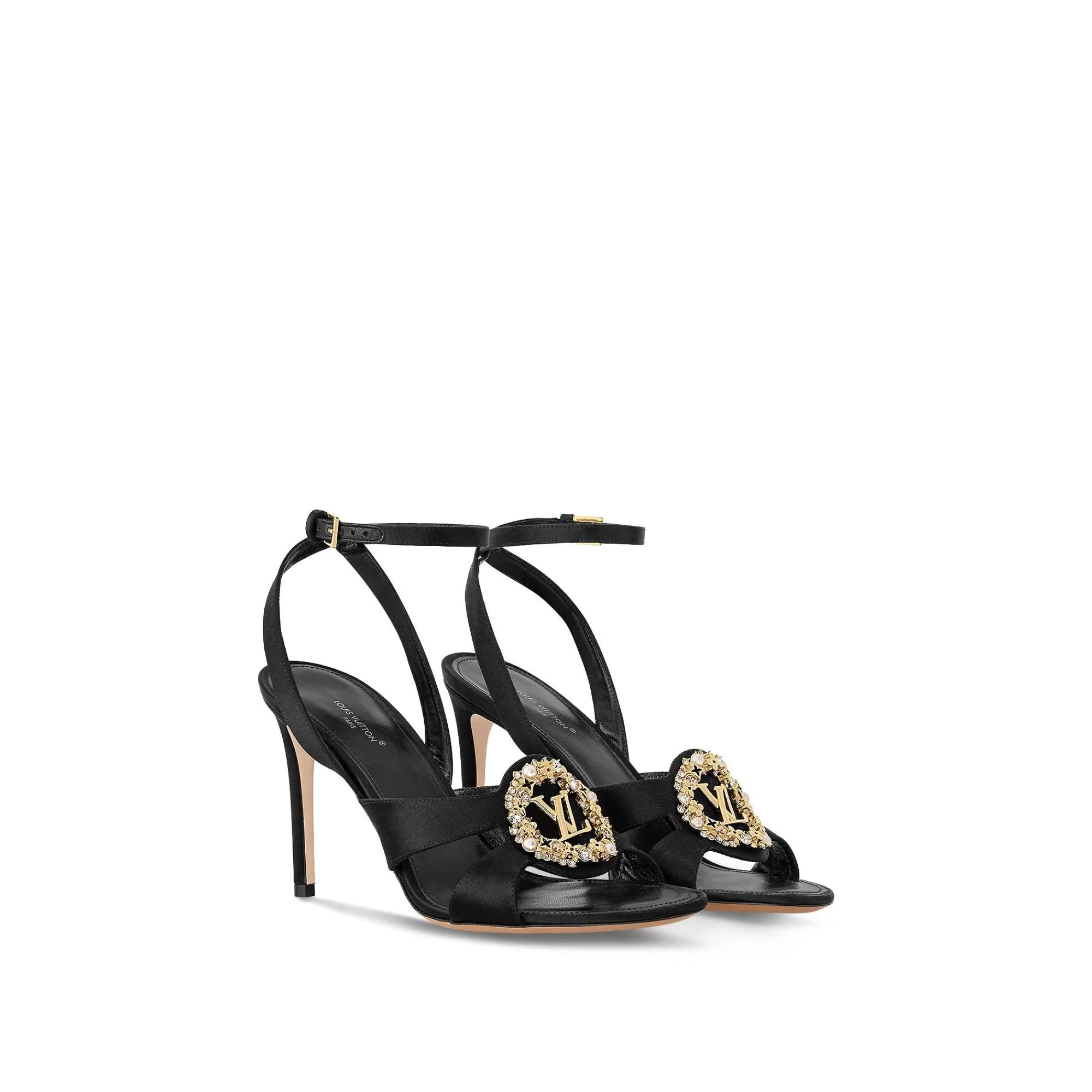 Clearance Louis Vuitton Met Sandal Black