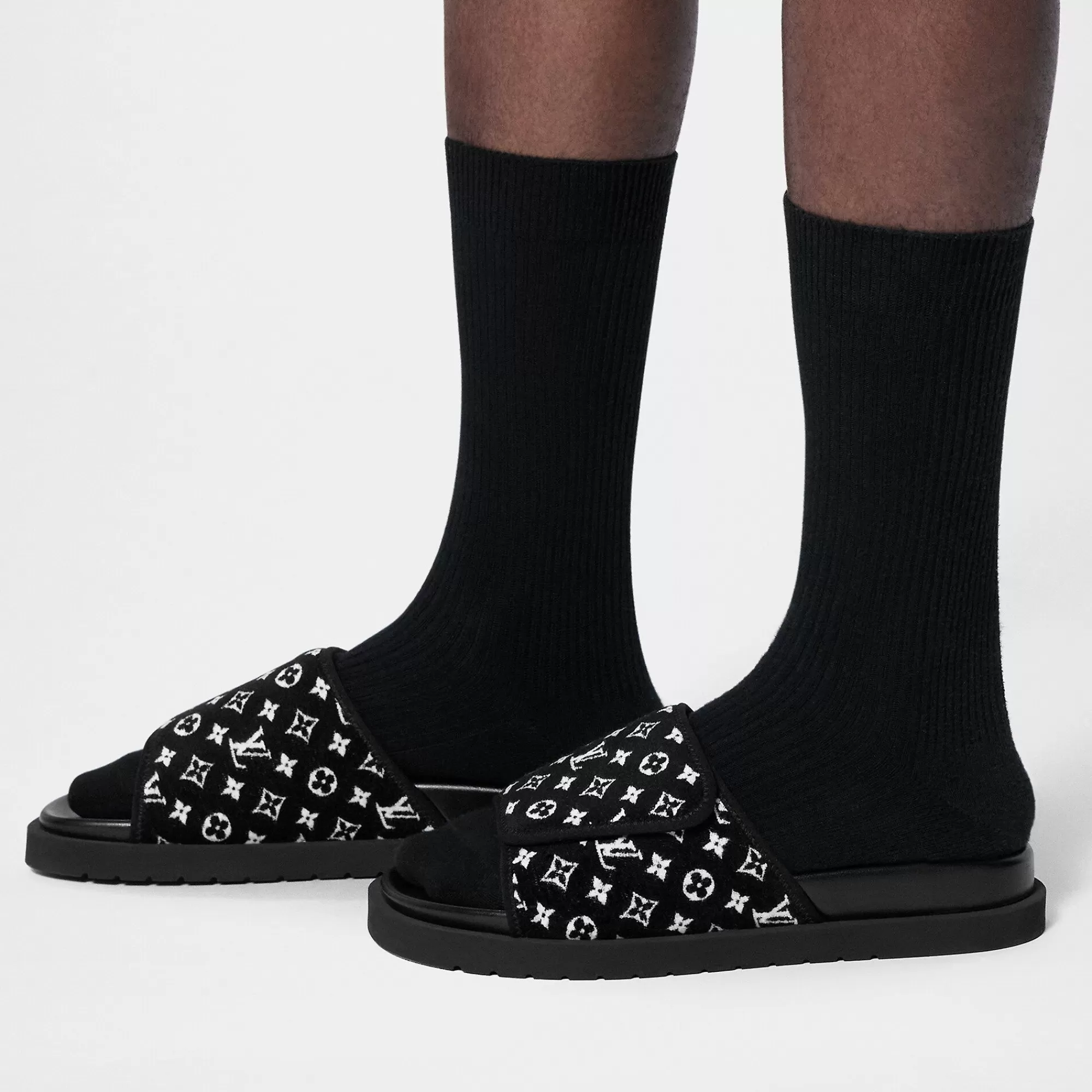 Best Sale Louis Vuitton Miami Mule Black