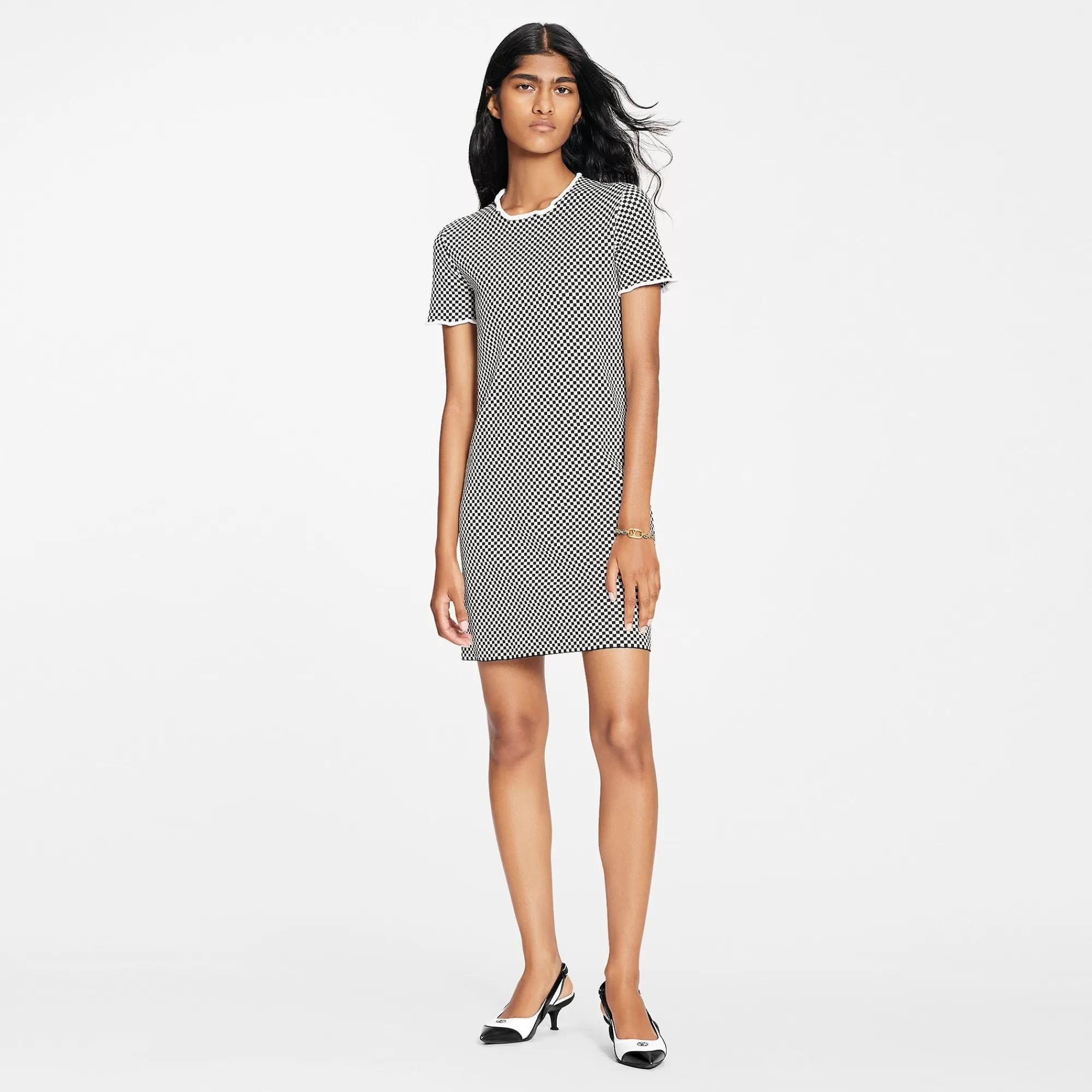 Best Louis Vuitton Micro Check Mini Dress