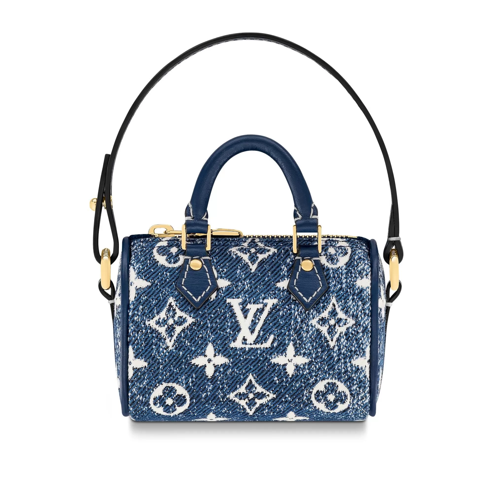 Best Louis Vuitton Micro Speedy Denim Bag Charm