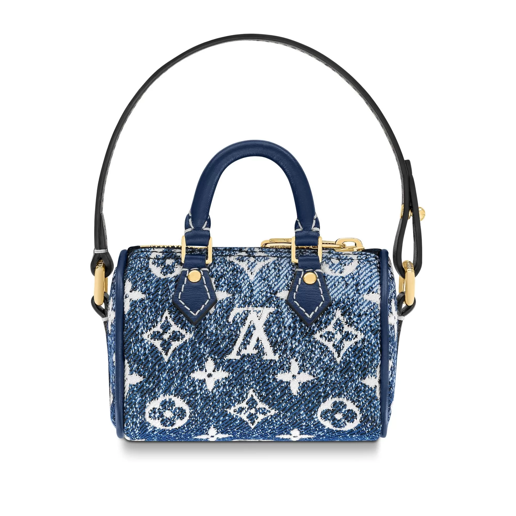 Best Louis Vuitton Micro Speedy Denim Bag Charm