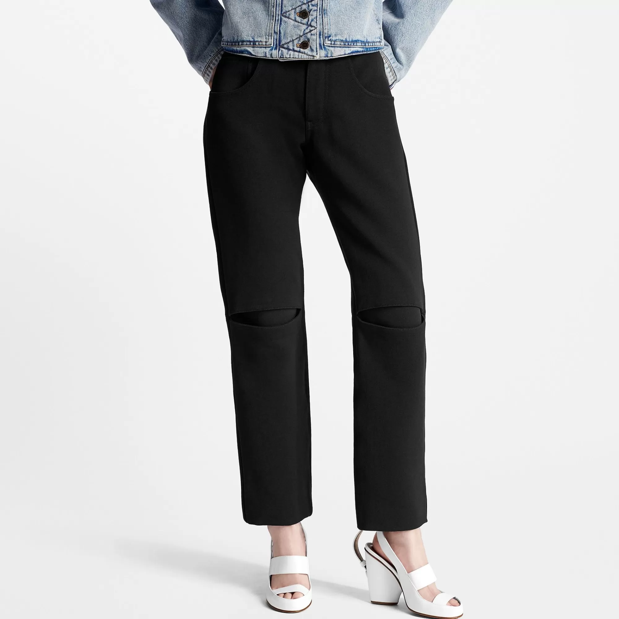 Sale Louis Vuitton Micro Twill Slit Pants
