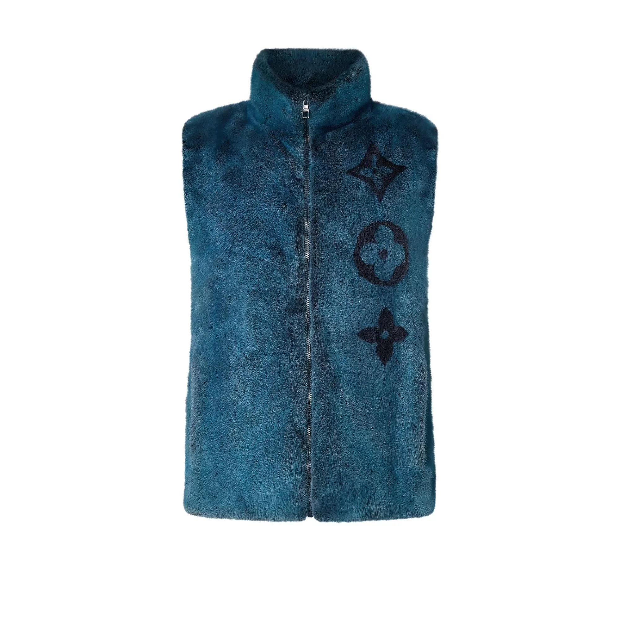 Fashion Louis Vuitton Mink Gilet