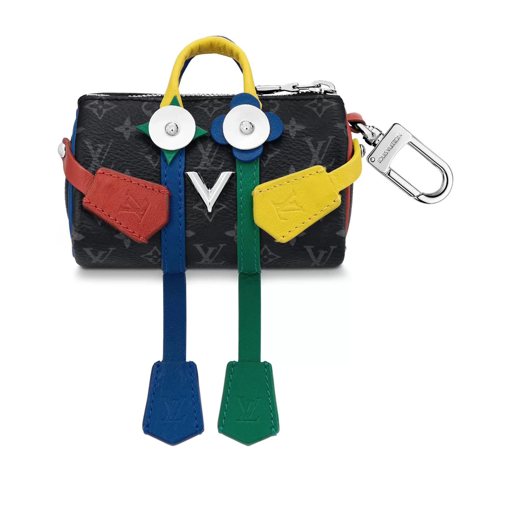 Shop Louis Vuitton Mister Keepall Key Holder And Bag Charm
