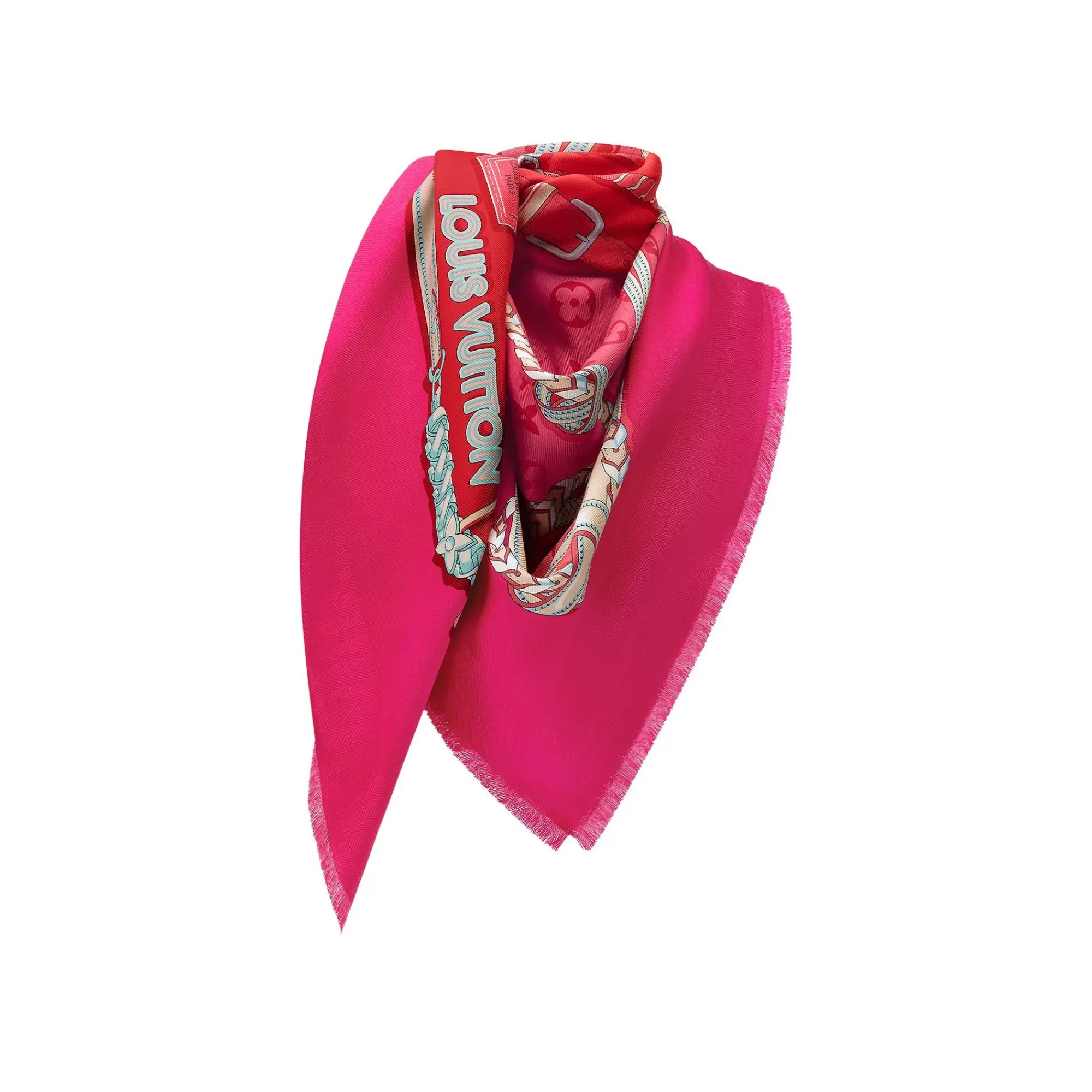 New Louis Vuitton Mix & Straps Shawl