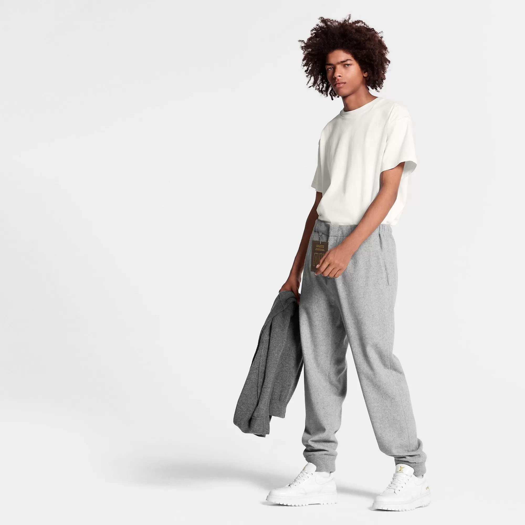 Cheap Louis Vuitton Mix Cashmere Sweatpants