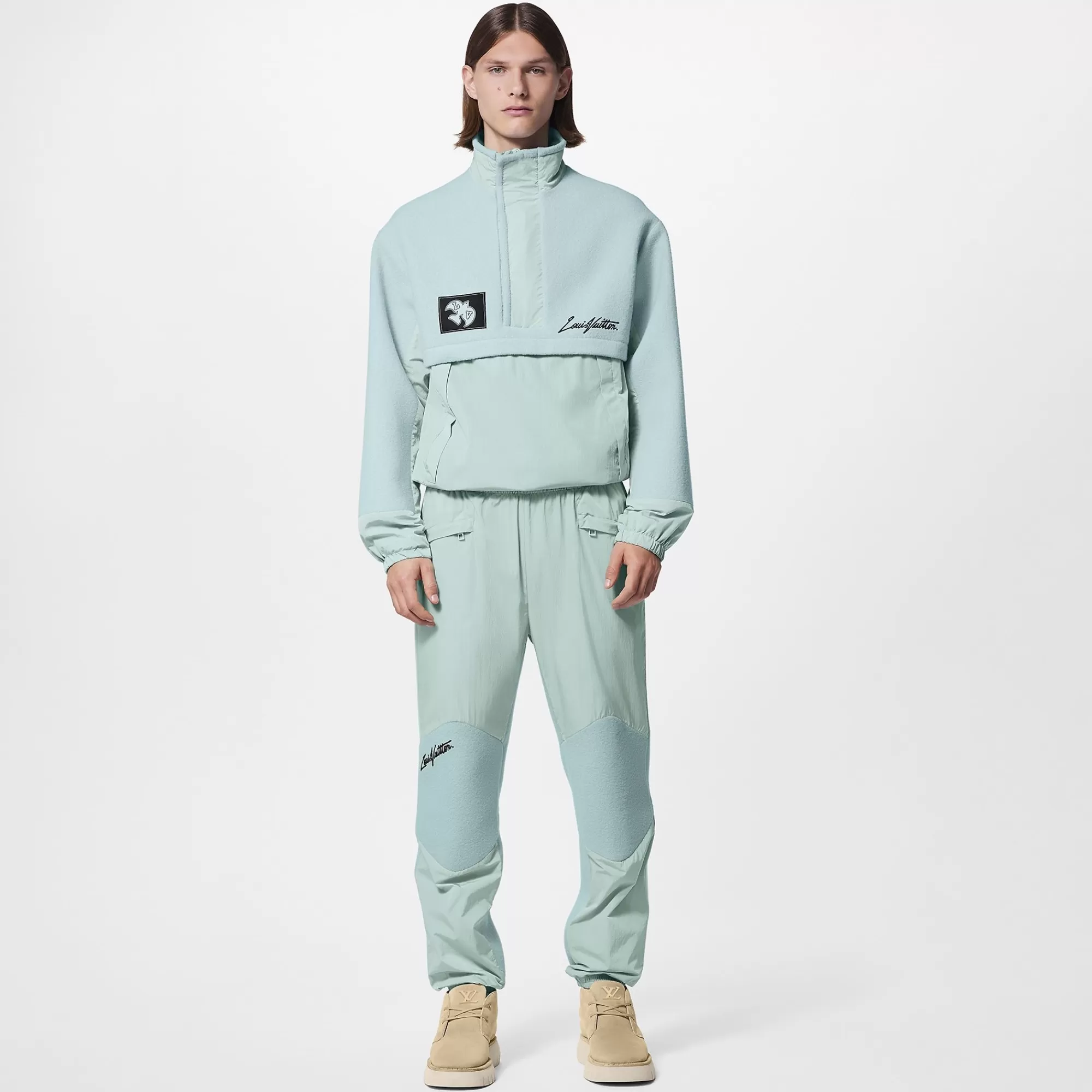 Best Louis Vuitton Mixed Material Anorak