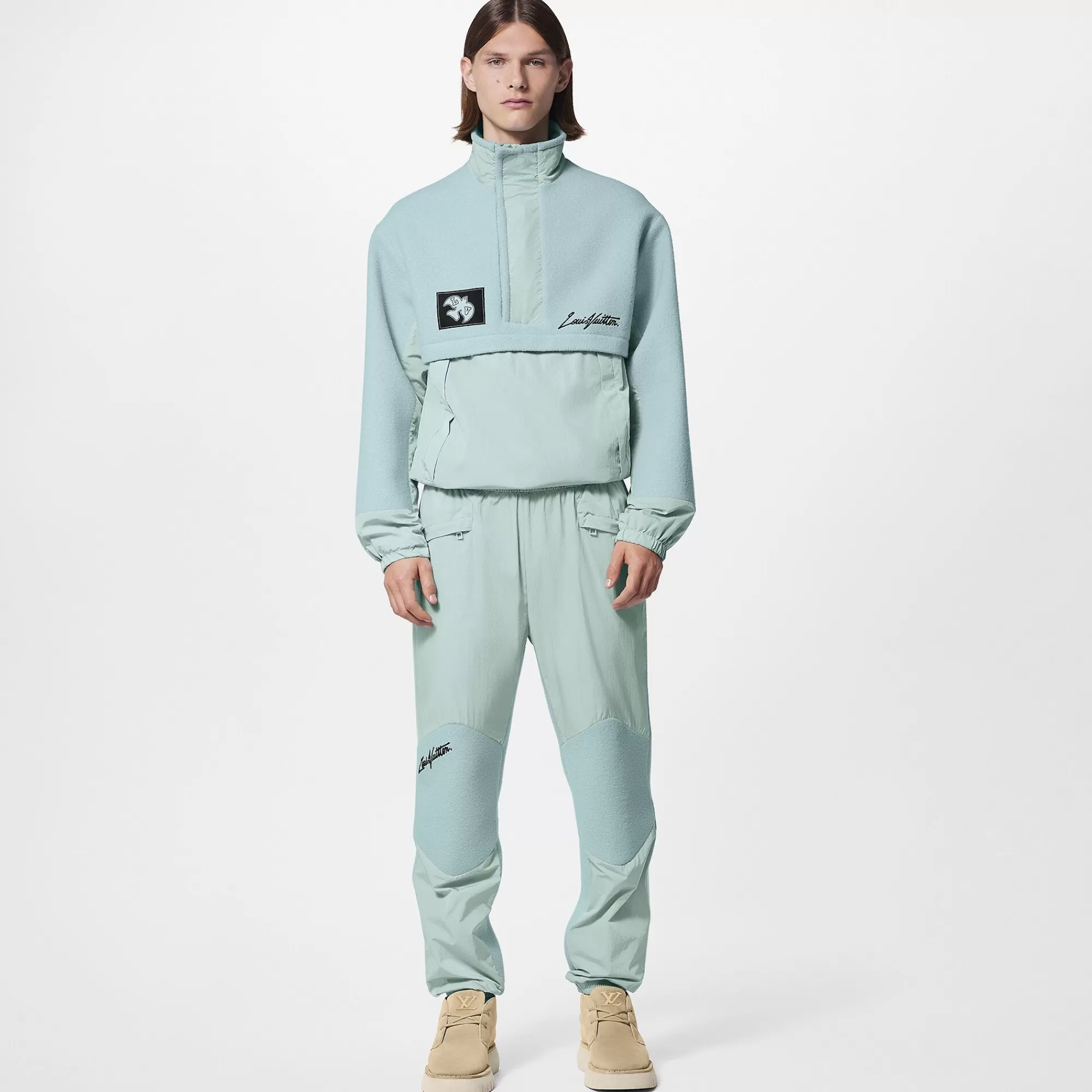 Sale Louis Vuitton Mixed Material Track Pants
