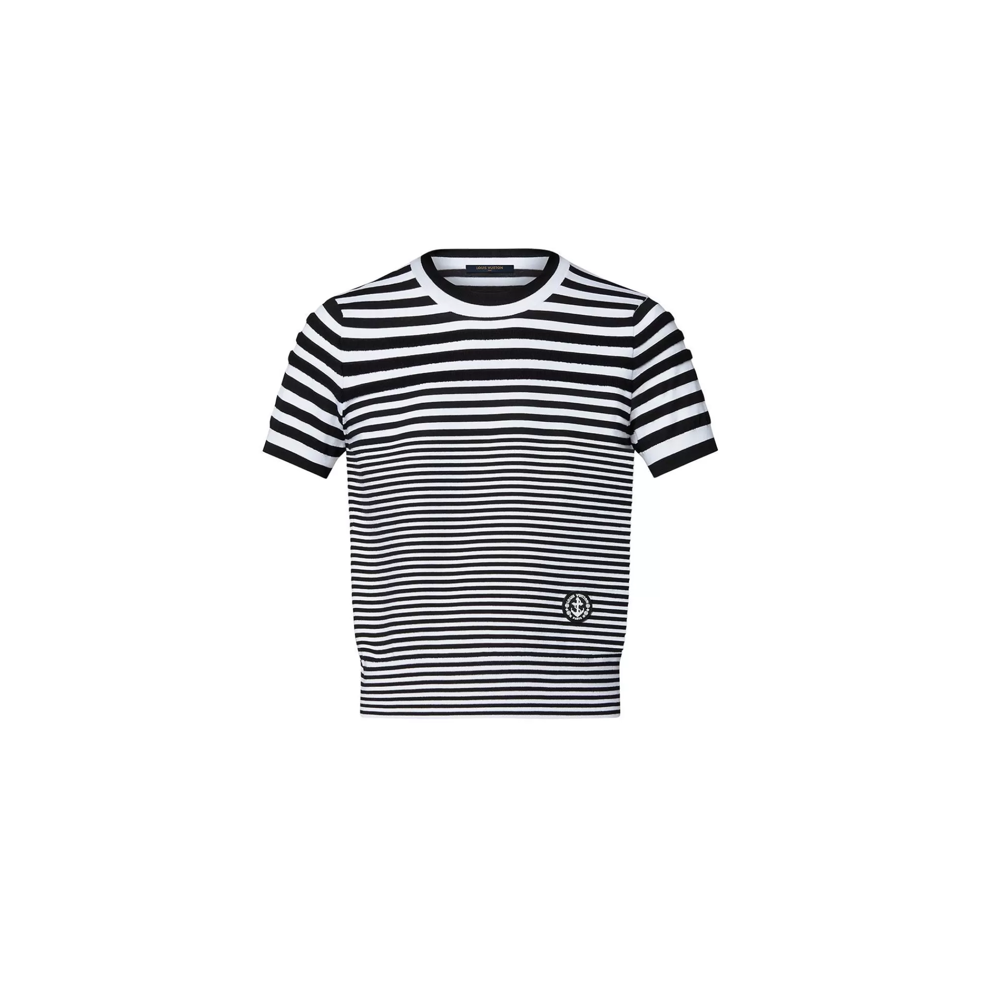 Outlet Louis Vuitton Mixed Stripes Knit Top