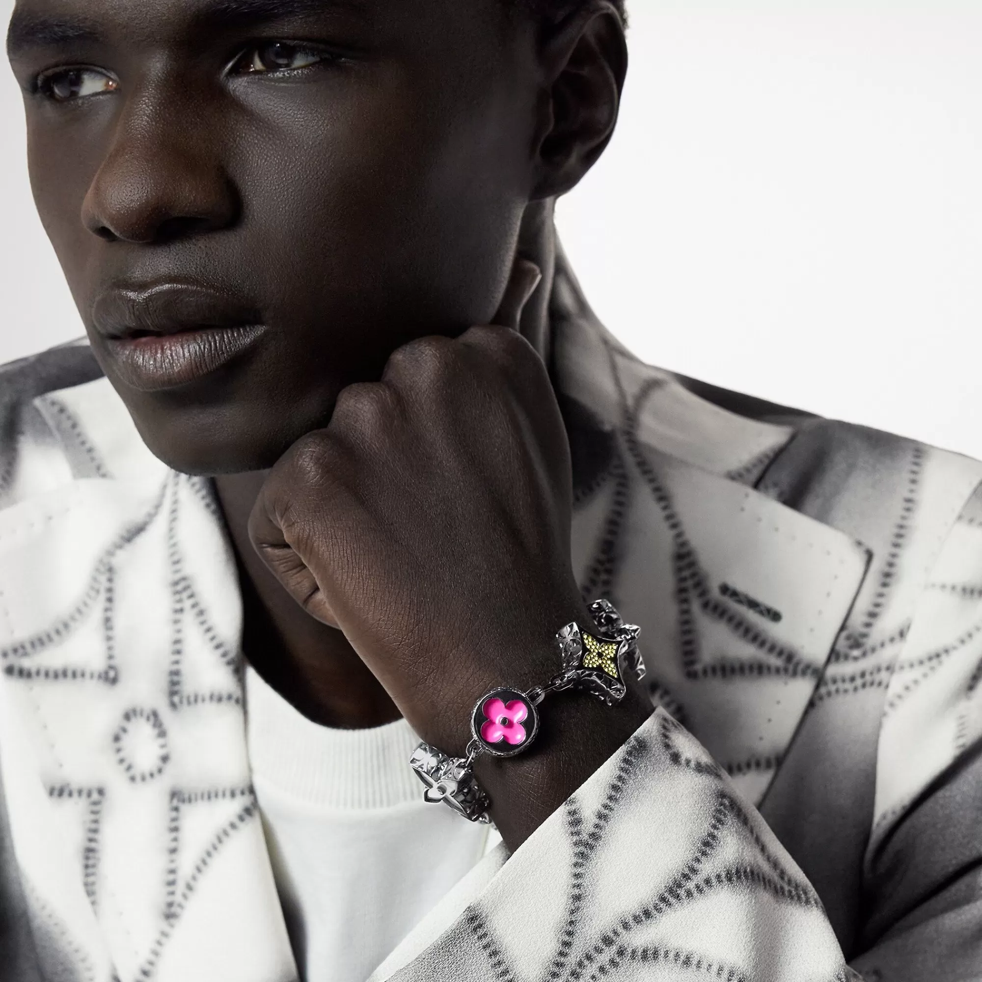New Louis Vuitton Mng Big Party Bracelet