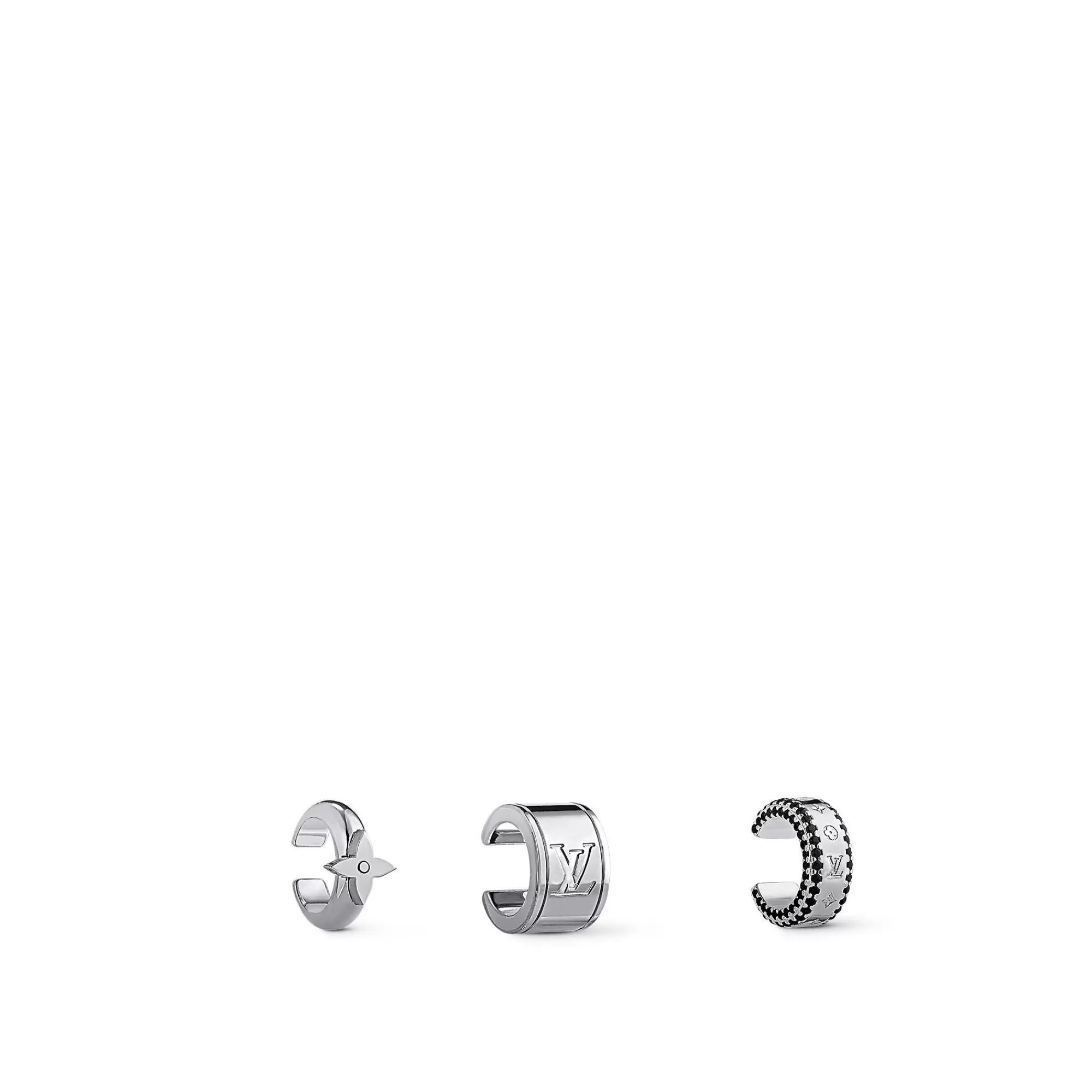 Cheap Louis Vuitton Mng Circle Set Of 3 Earcuffs